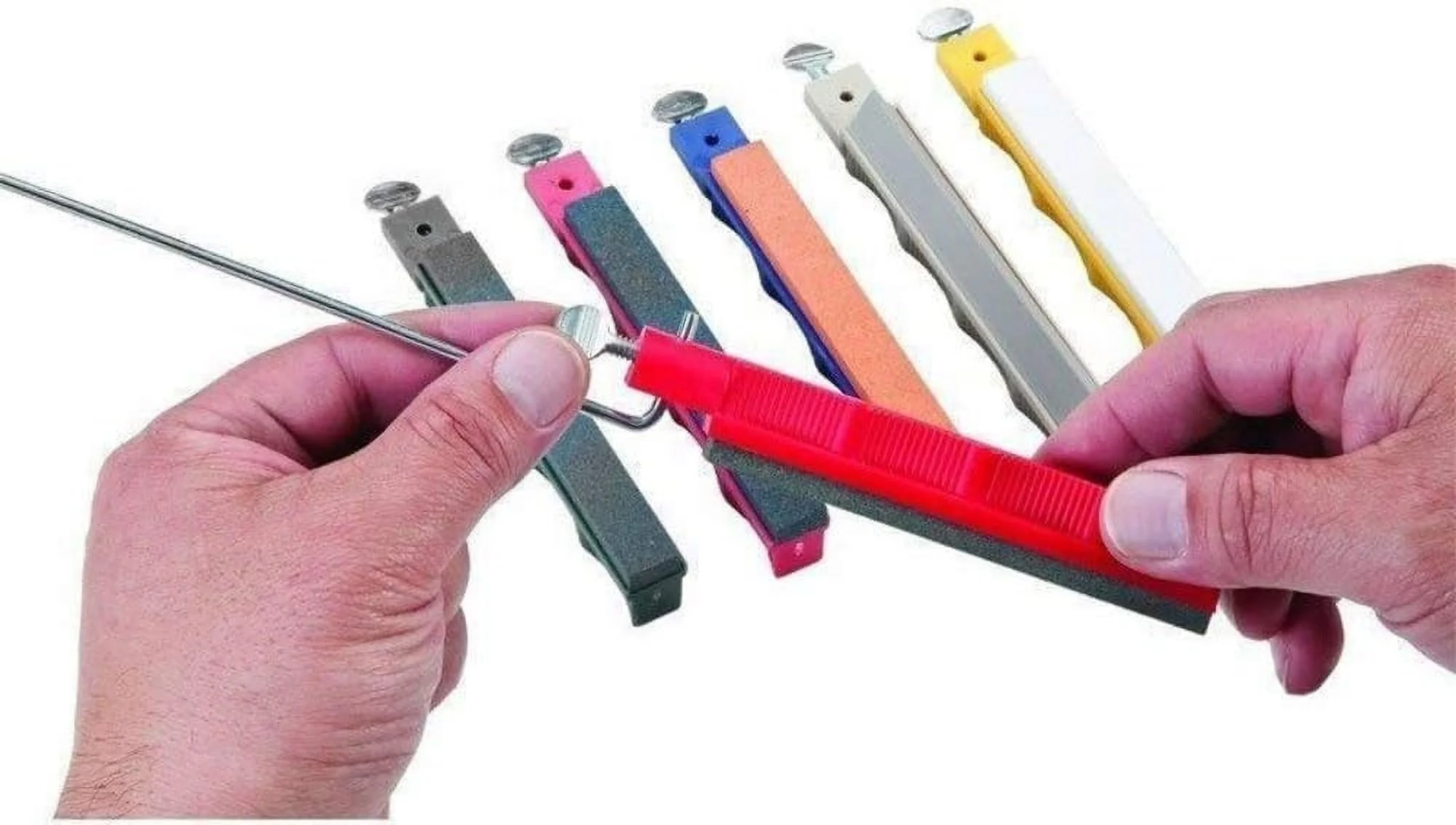 Lansky Ultra Fine Sharpening Hone with Yellow Holder S1000