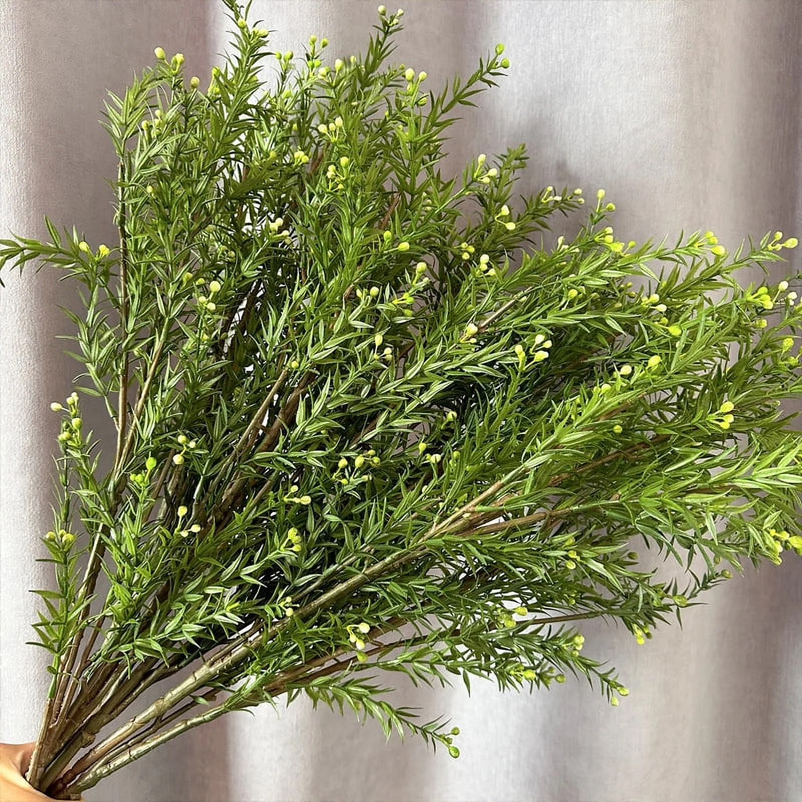 Simulation pot planting drunk horse star grass DIY desktop decorative fake flower home plant wall handmade silk flower