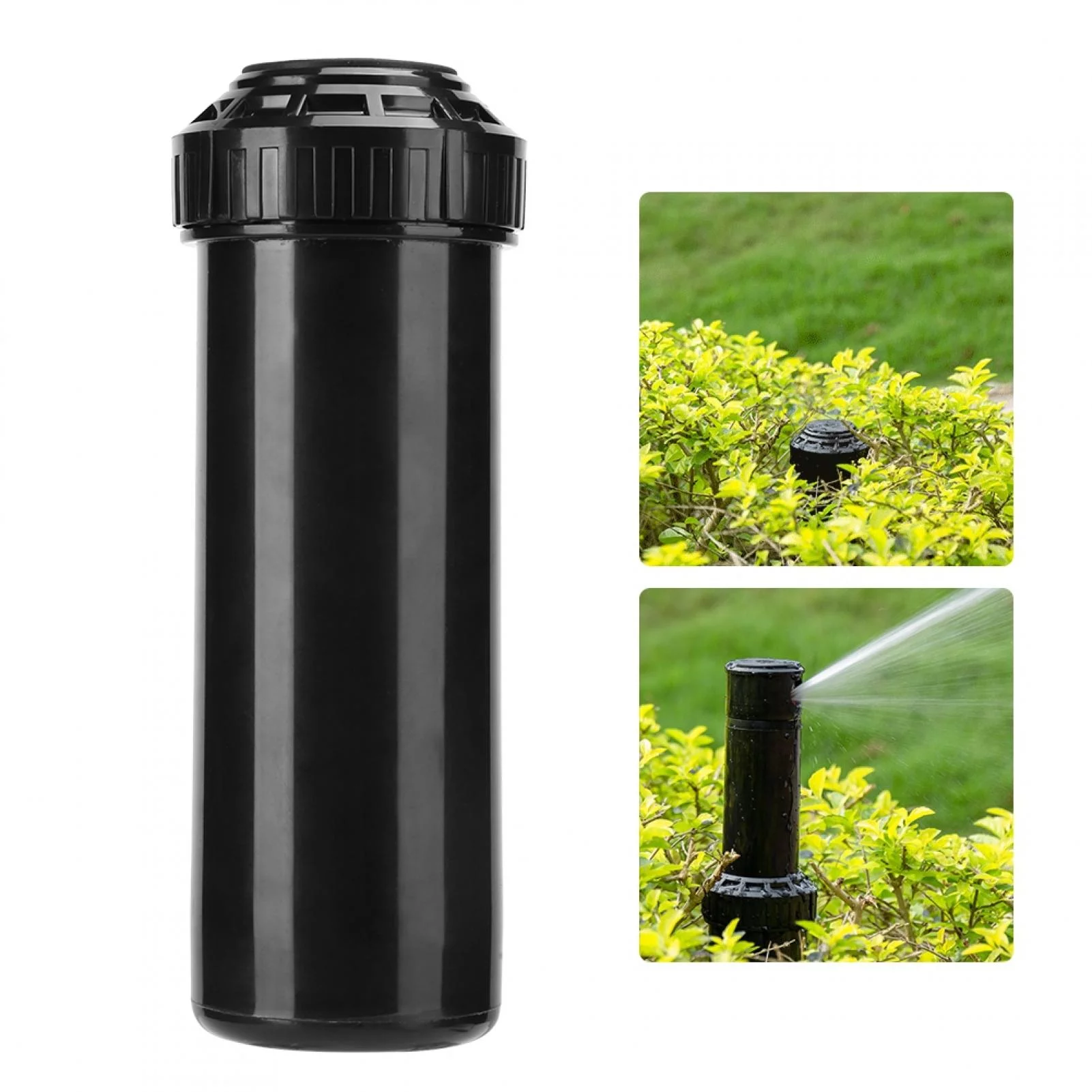 Viccilley Rotate Sprinkler Nozzle - DN20 G3/4 Buried Rotating Nozzle Automatic Telescopic Sprinkler Garden Irrigation Tools