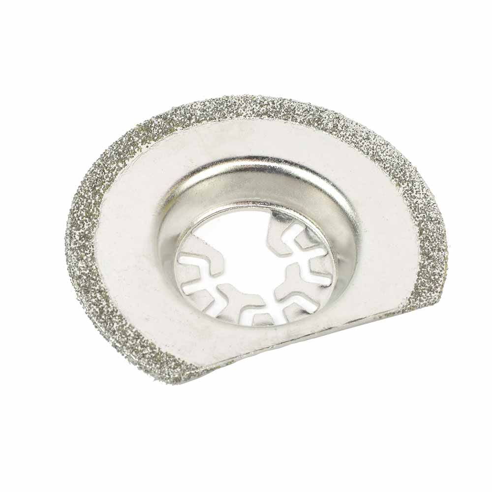 Versa Tool MB1O 63mm Diamond Semi-Round Electroplated Blade Fits Fein Multimaster, Dremel, Bosch, Craftsman, Ridgid Oscillating Tools