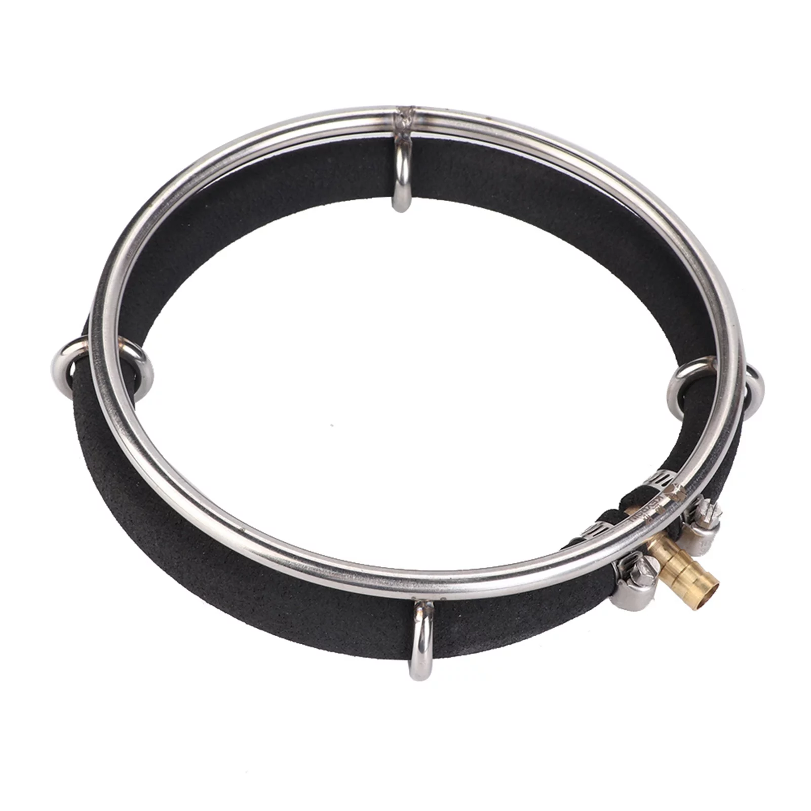 Goldmeet Aquarium Round Air Bubble Diffuser Ring Fish Pond Oxygenation Bubbler(Single Ring Dia 15cm)