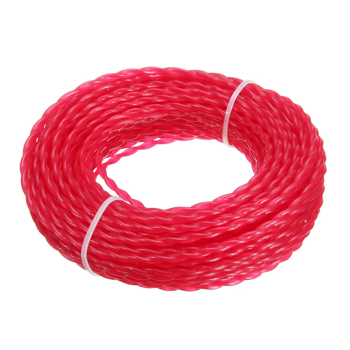 Nylon 15m*3mm Trimmer Line Rope Roll Cord Wire String Grass Strimmer Garden