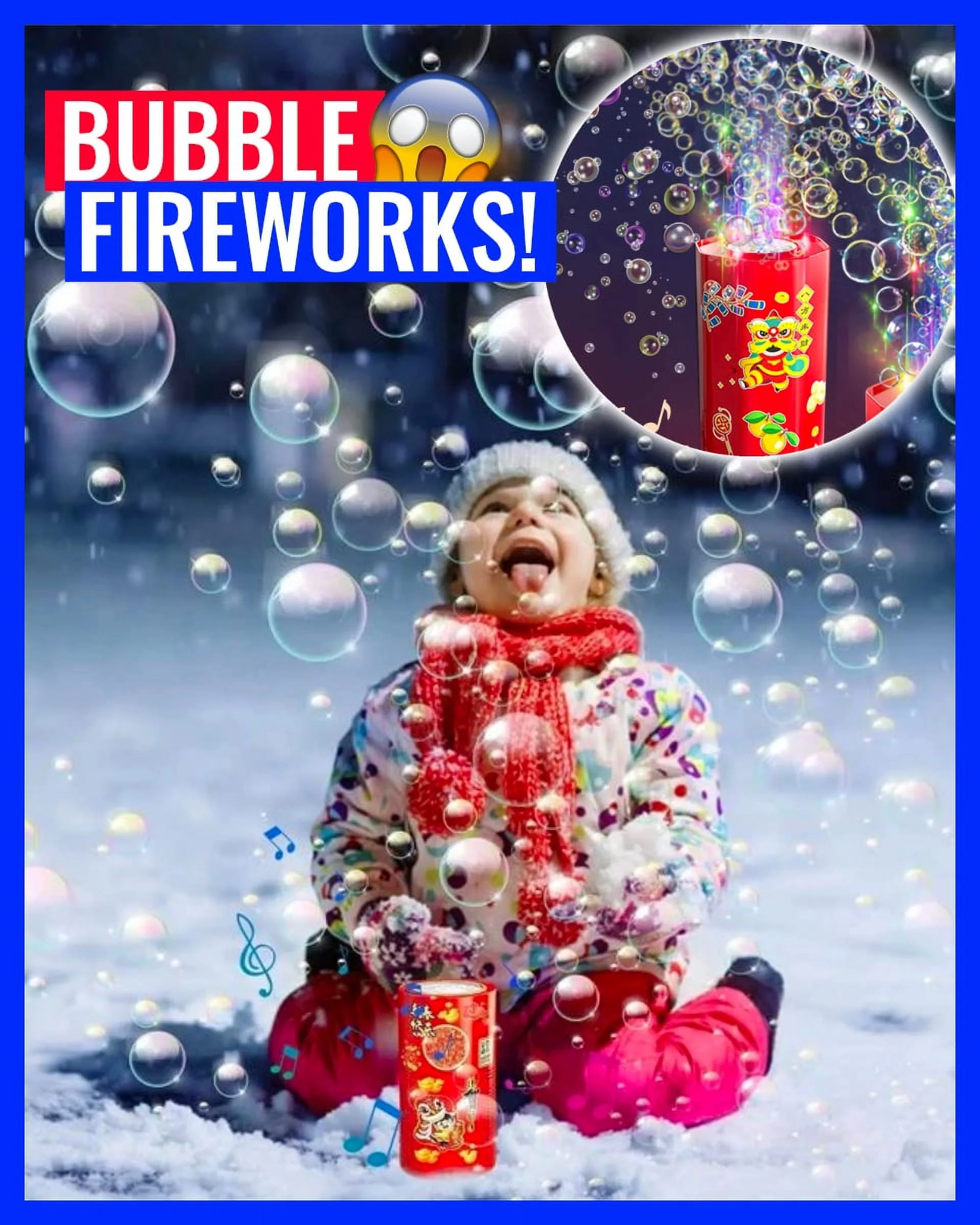 SwarmBubble - Firework Bubble Machine