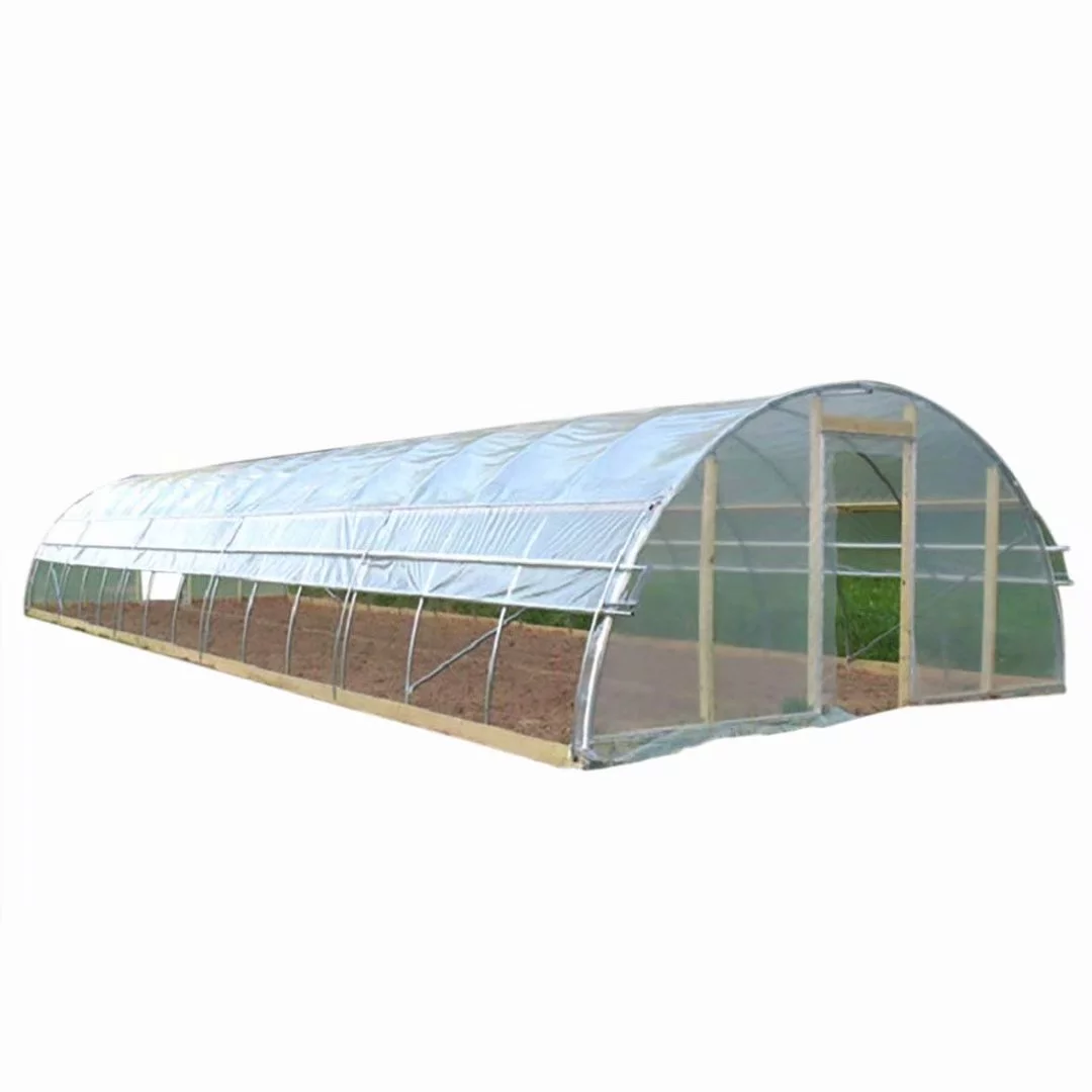 Agfabric 3.9Mil Plastic Covering Clear Polyethylene Greenhouse Film UV Resistant for Grow Tunnel and Garden Hoop, Plant Cover&Frost Blanket for Season Extension,Frost Protection, 6x16ft