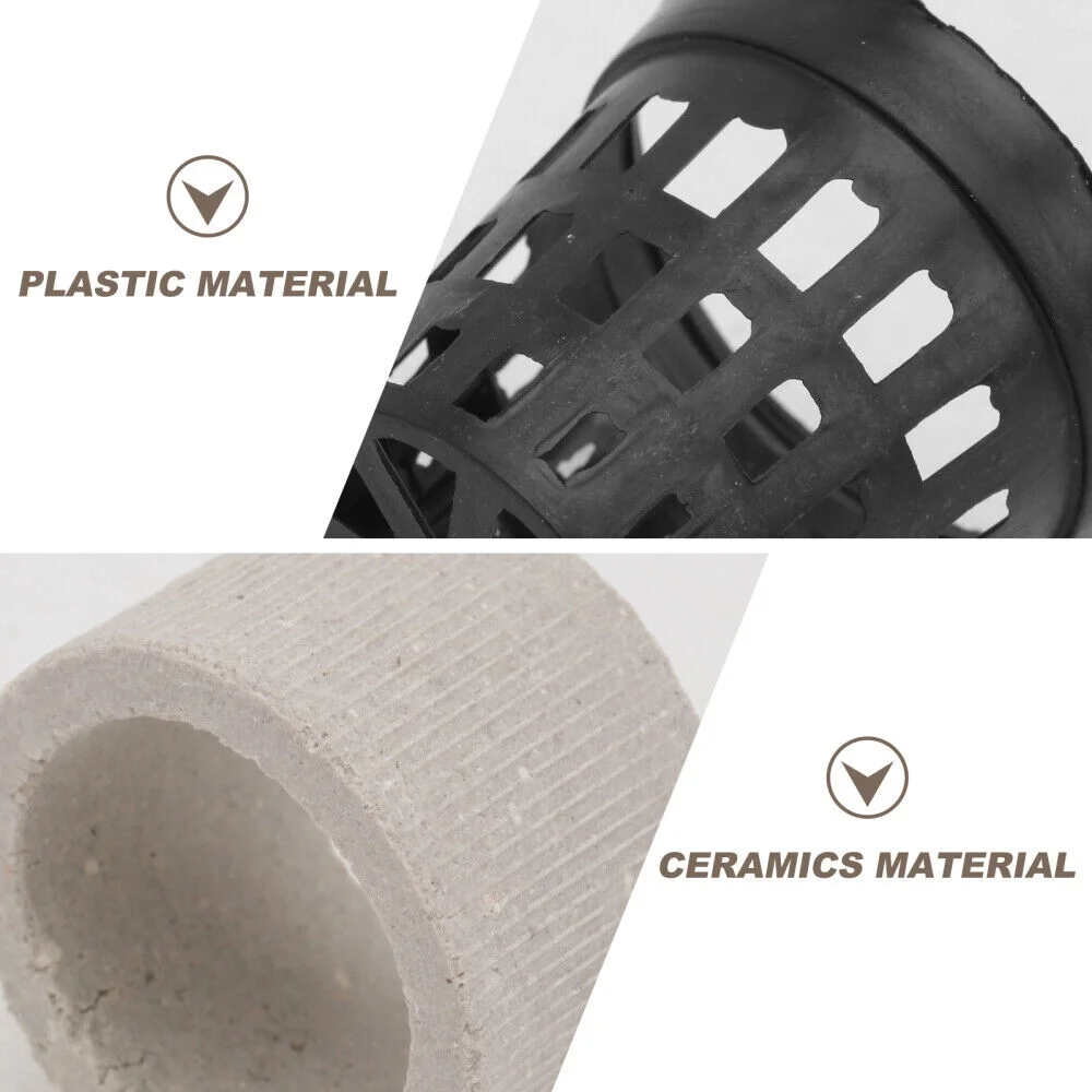 15 Pcs Nettie Pots Aquarium Water Plant Cup Aquatic Plants Colonizations