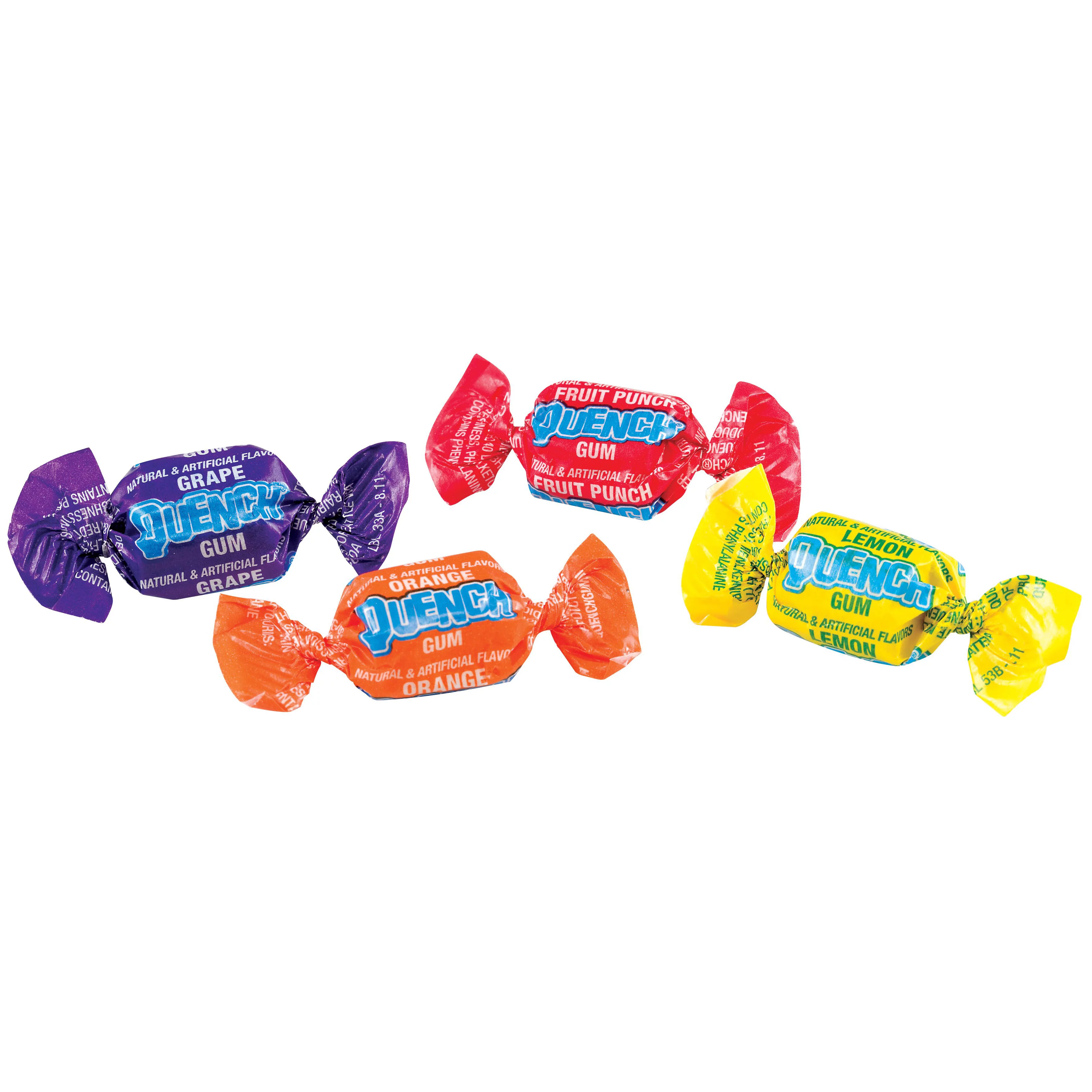 Mueller  2.4 oz Quench Gum Candy with Assorted Flavor