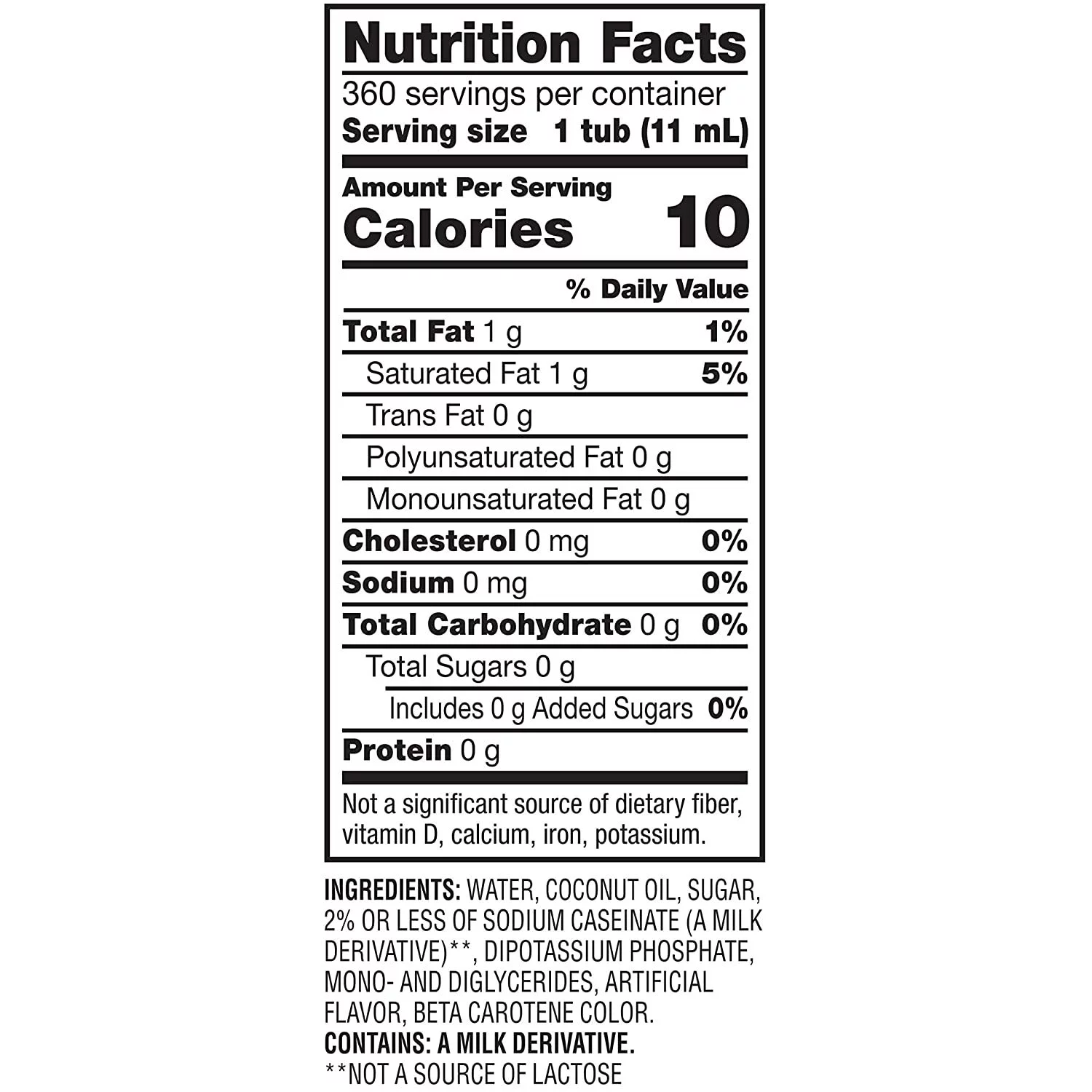 New Coffee-mate Liquid Coffee Creamer Mini Cups, 0.375-oz., 360 Mini Cups , Each