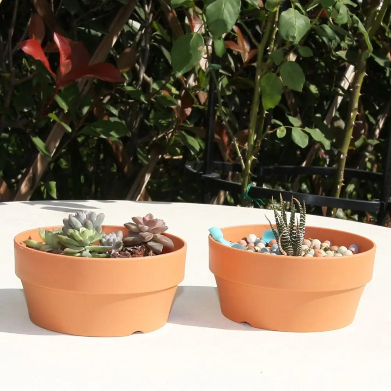 European Style Large-capacity Creative Thickened Imitation Ceramic Flowerpot Plant Pot - Plastic Garden Supplies