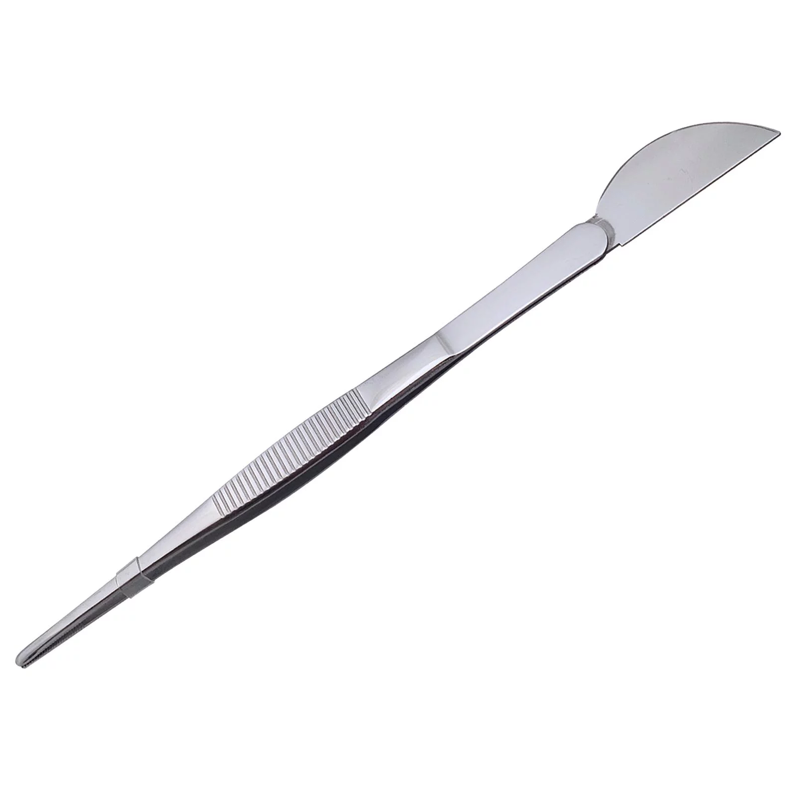 Soil Loosening Tweezer, Fish Tank Tweezer, Grass Puller Gardening Tool, Bonsai Tweezer, Stainless Steel Tweezer for Aquarium, Courtyard, Garden straight blade