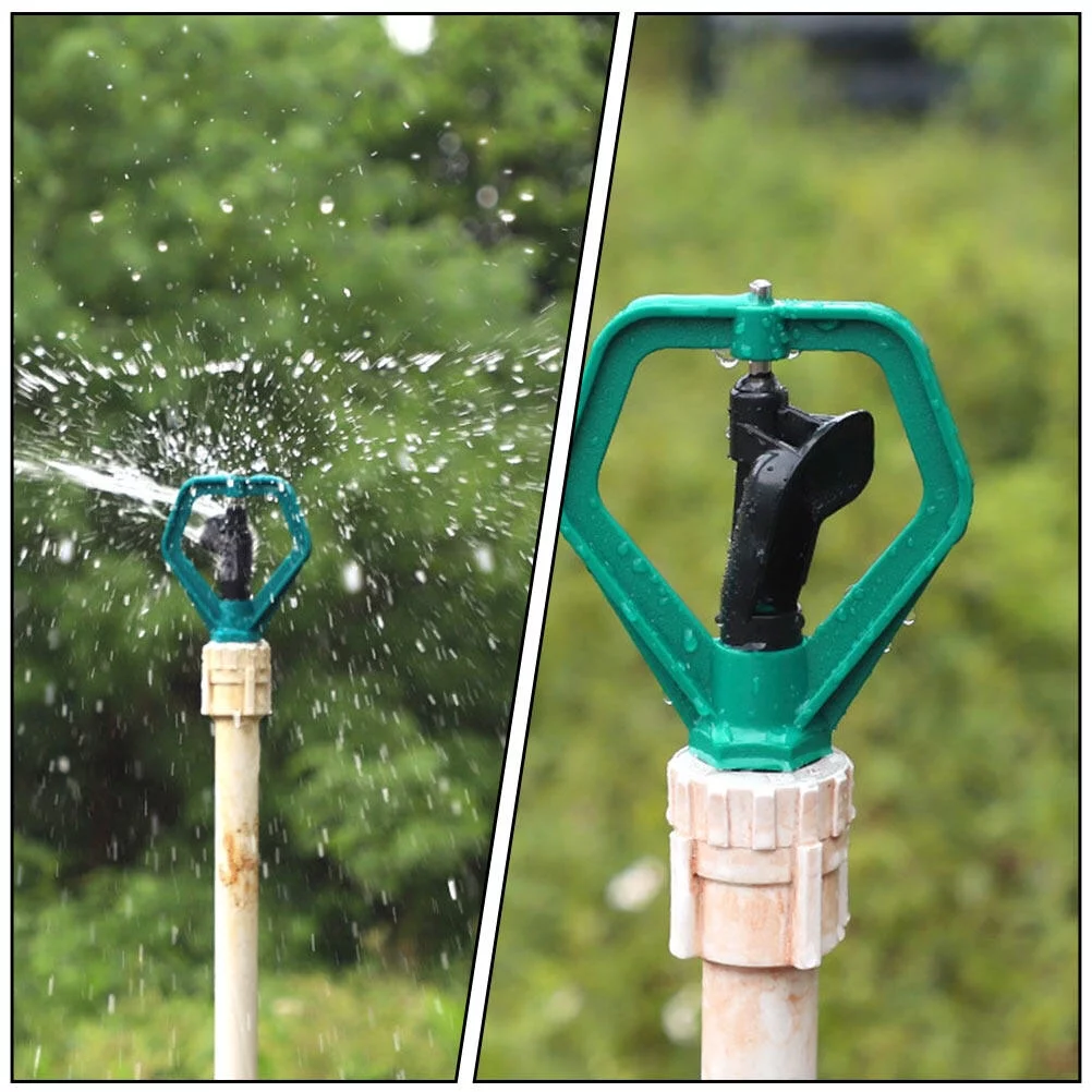 Gongxipen 2pcs Durable Lawn Sprinkler Automatic 360-degree Garden Irrigation Sprinkler