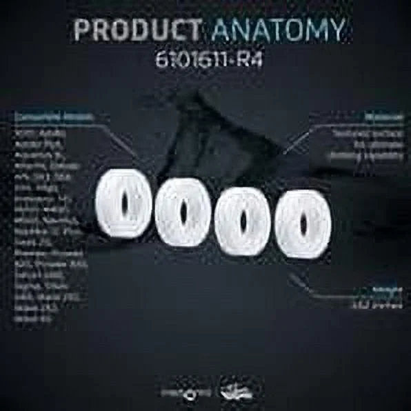 Climbing Rings, Maytronics Dolphin, Qty 4