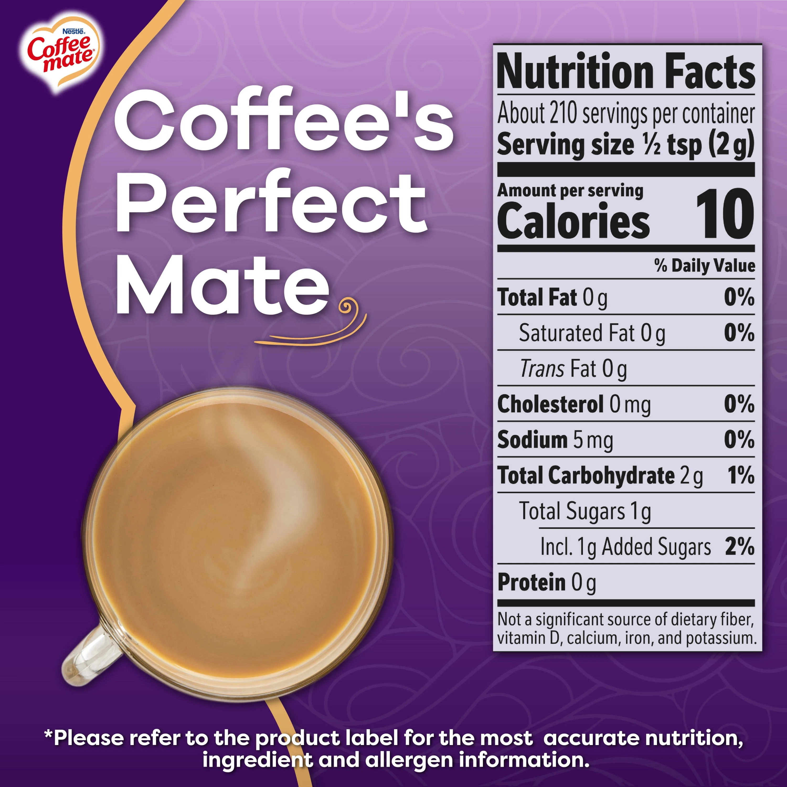 Nestle Coffee mate Italian Sweet Creme Powder Coffee Creamer, 15 oz