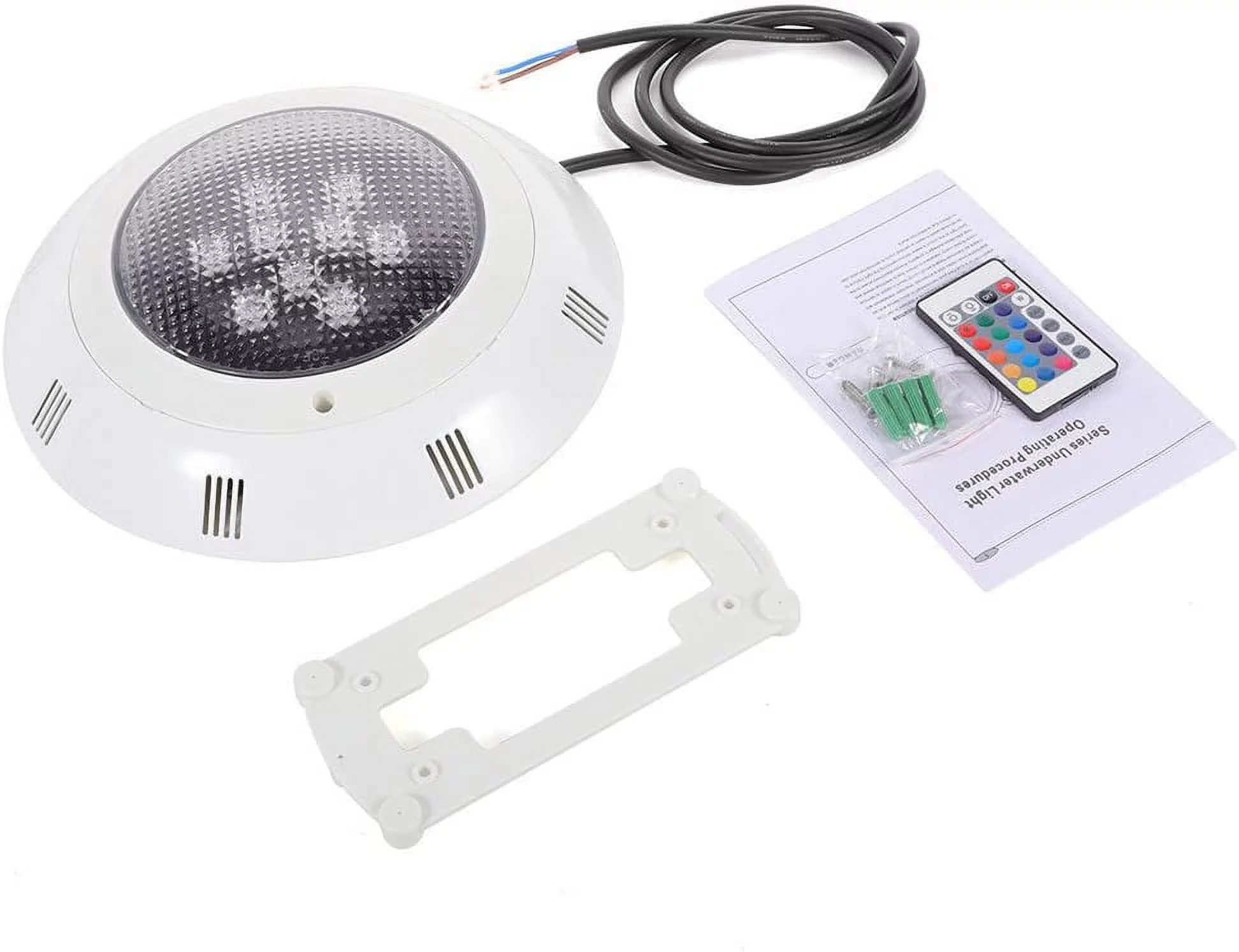 MONIPA Multi Color IP68 LED Fountain Swimming Pool Lights 12V 9W/24W Underater Lamp with Remote Control