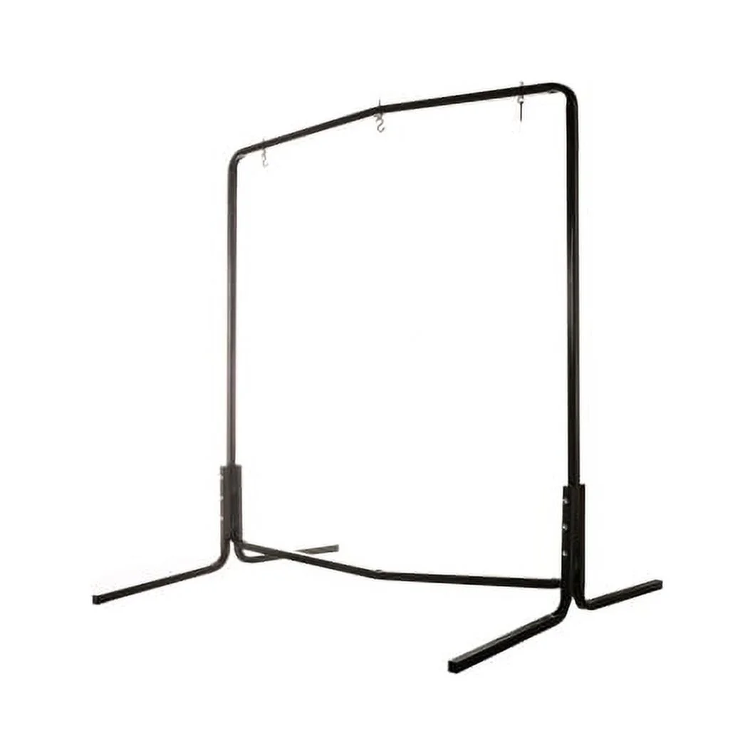 Double Swing Stand Square Tube - Black