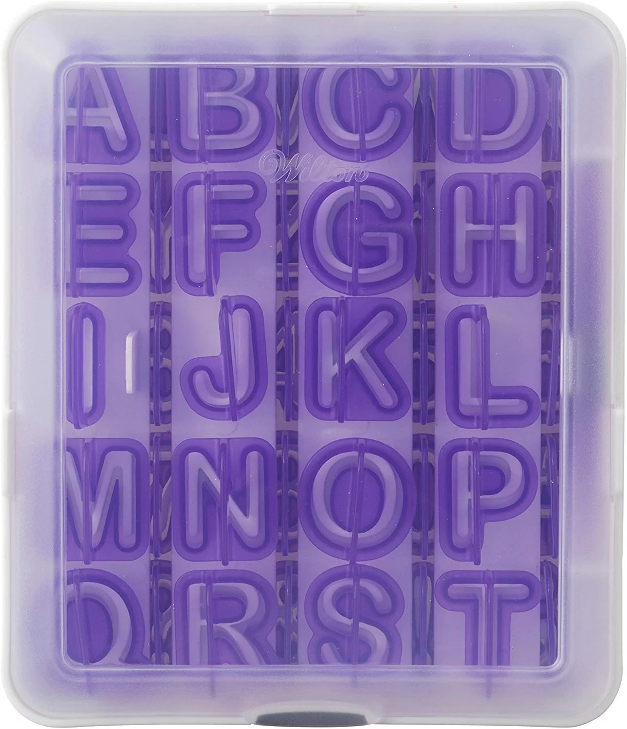Wilton Fondant Letter & Number Cutters Set, 42-Piece Set