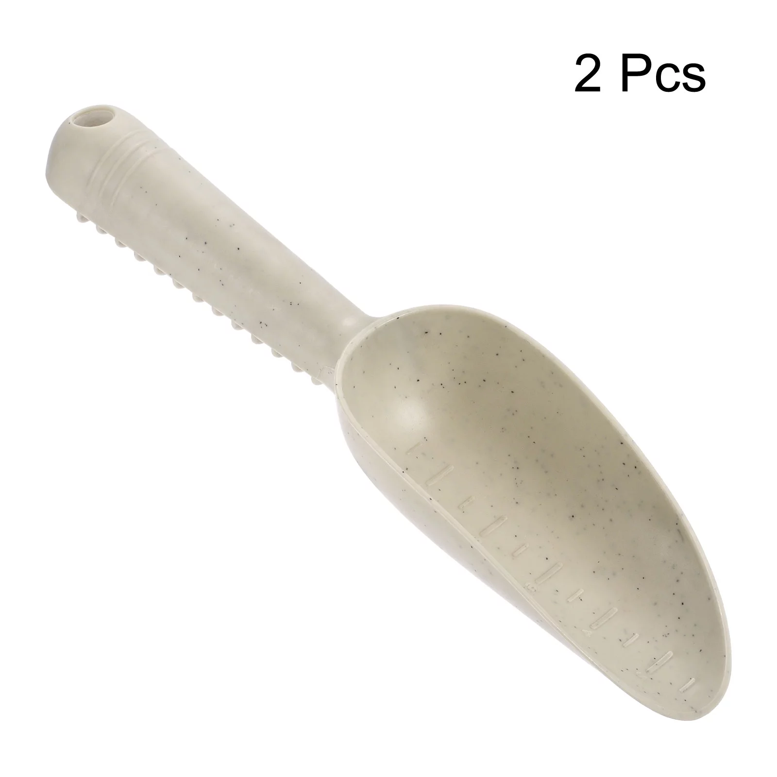 Uxcell 10'' Gardening Shovel Spoons Soil Scoops Transplanting Tools, Marble 2 Pack