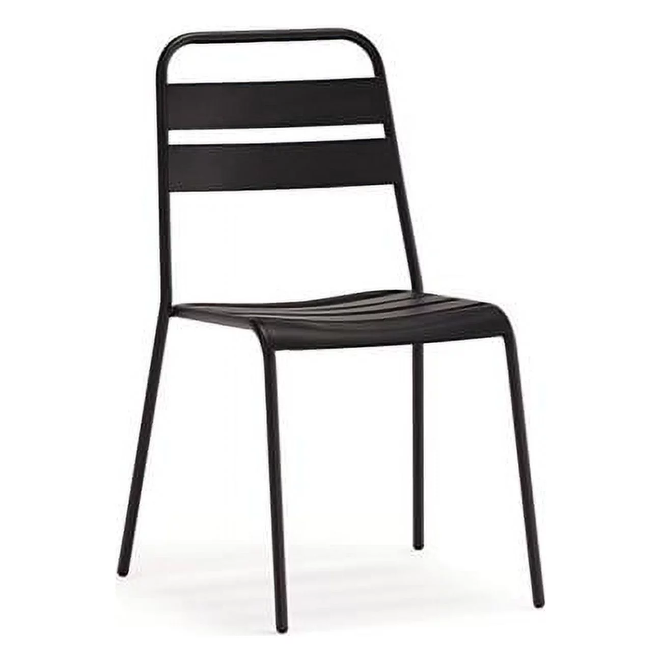 Indoor and Outdoor Dining Chair in Gray