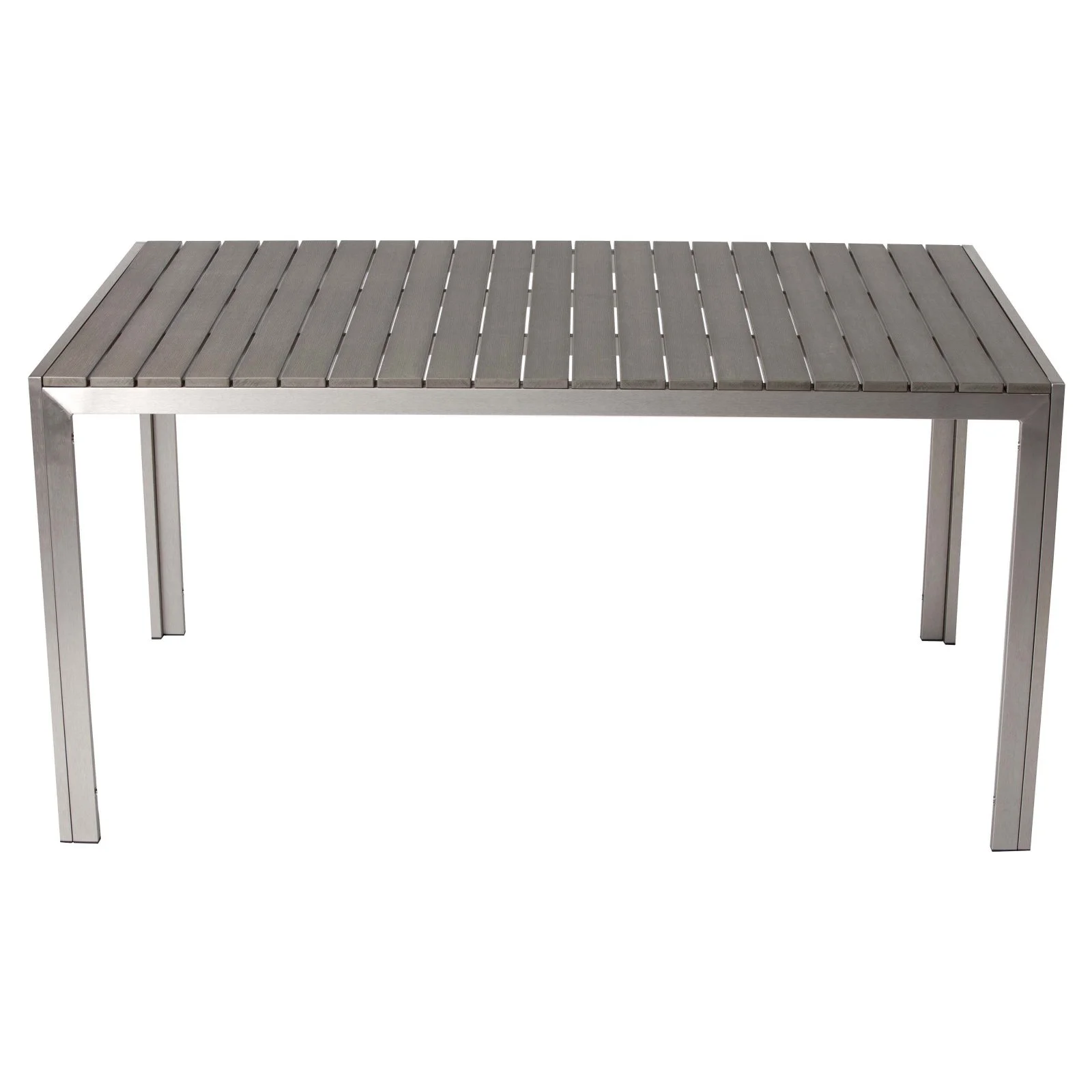 Pangea Home Breeze Aluminum Rectangular Patio Dining Table