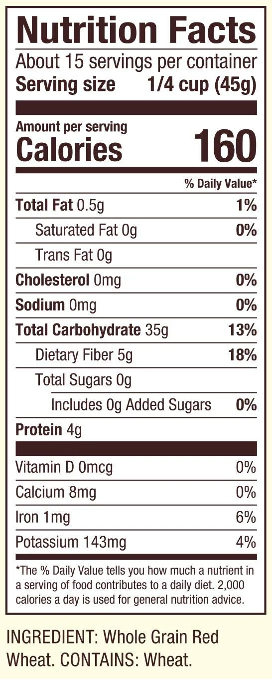 Bob's Red Mill, Red Bulgur, Whole Grain, 24 oz Pack of 3