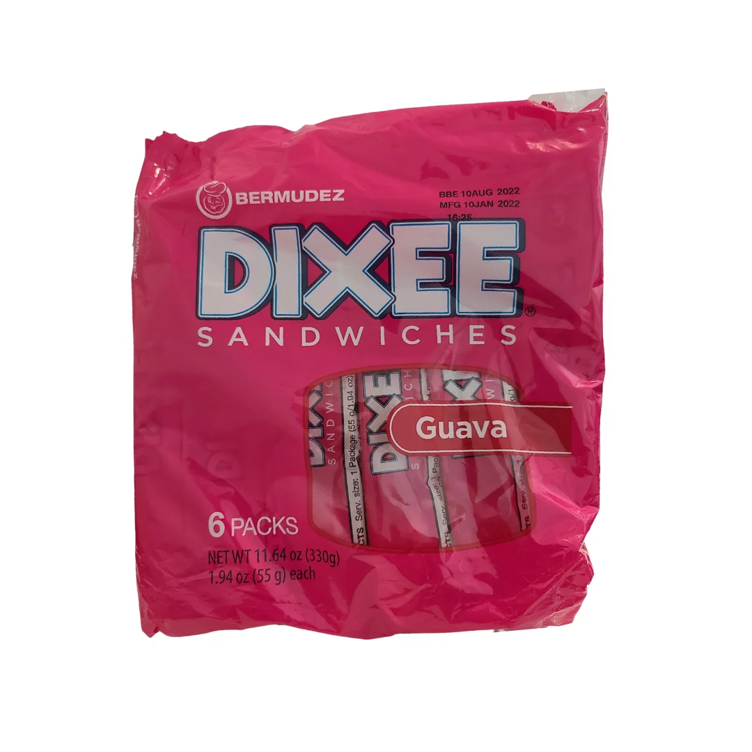 Bermudez Dixee Guava Filled Crackers (6packs)