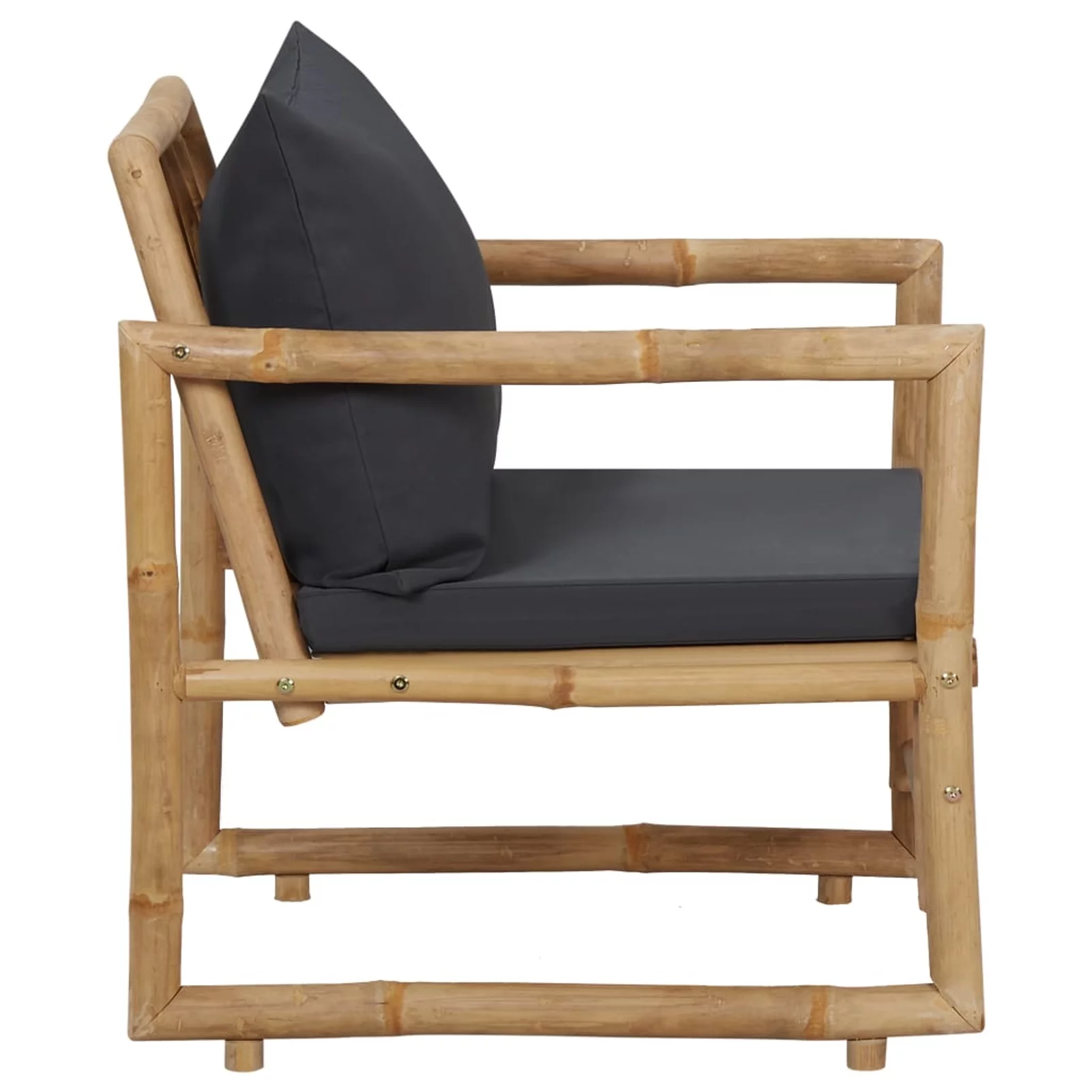 Andoer parcel,With Cushions Patio Chairs Patio Furniture Chairs With Chairs Patio 2 PcsPatio Deck Lawn Chair Set Poolside Chairs FurnitureDark Cushions Chair 25.6 X 28.1 23.8 X 25.6
