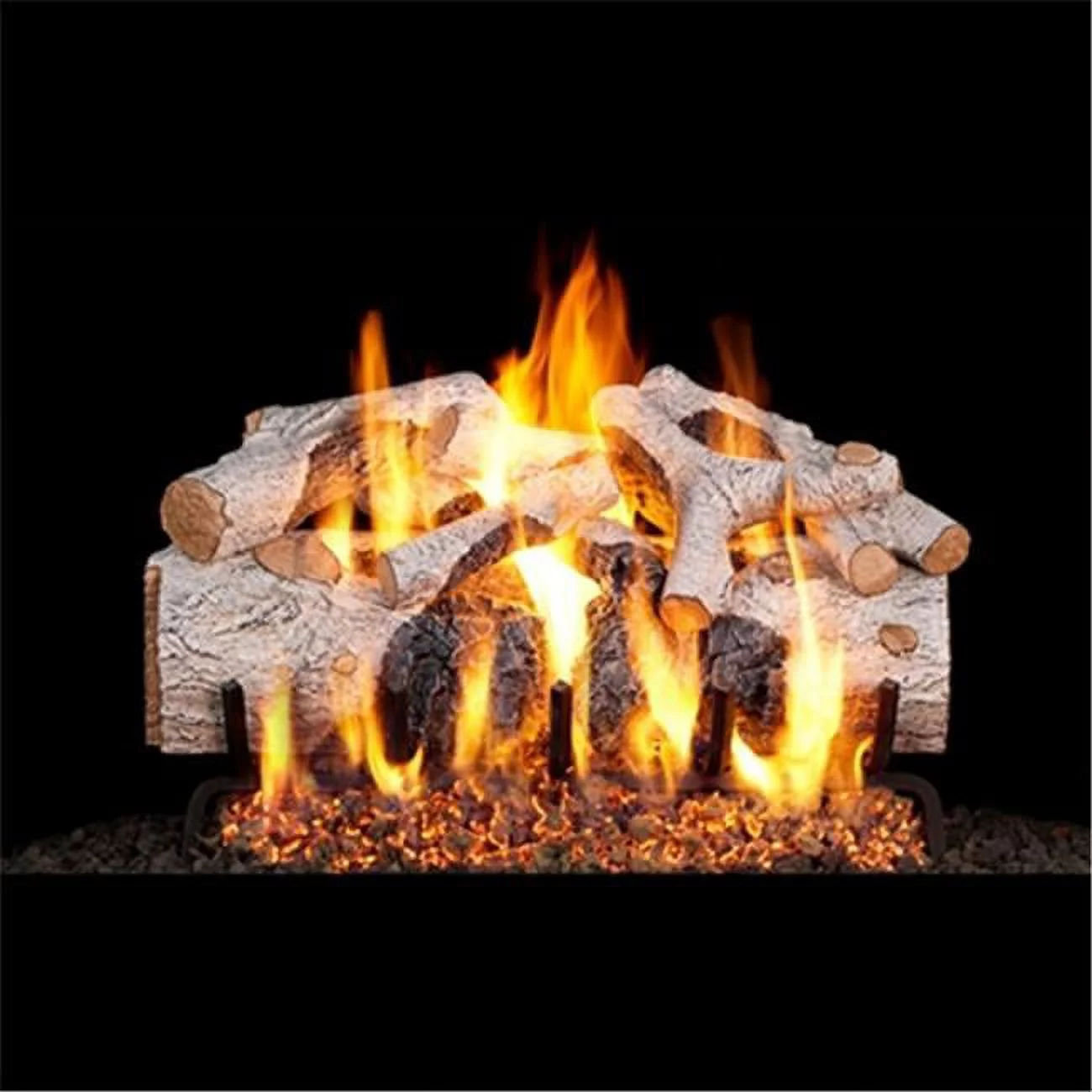 Real Fyre  30 in. Charred Mountain Birch Vented Log Set