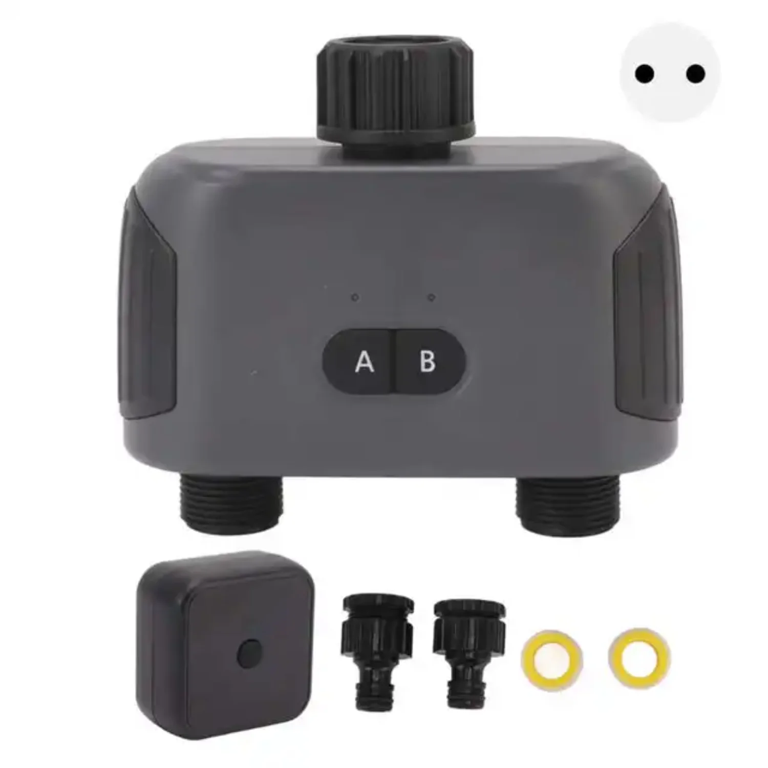 Smart WiFi Watering Sprinkler Timer for Yard Garden  Automatic 2 Zone G3/4 Thread Irrigation Timer  Advanced Water Timer for Efficient Watering System.