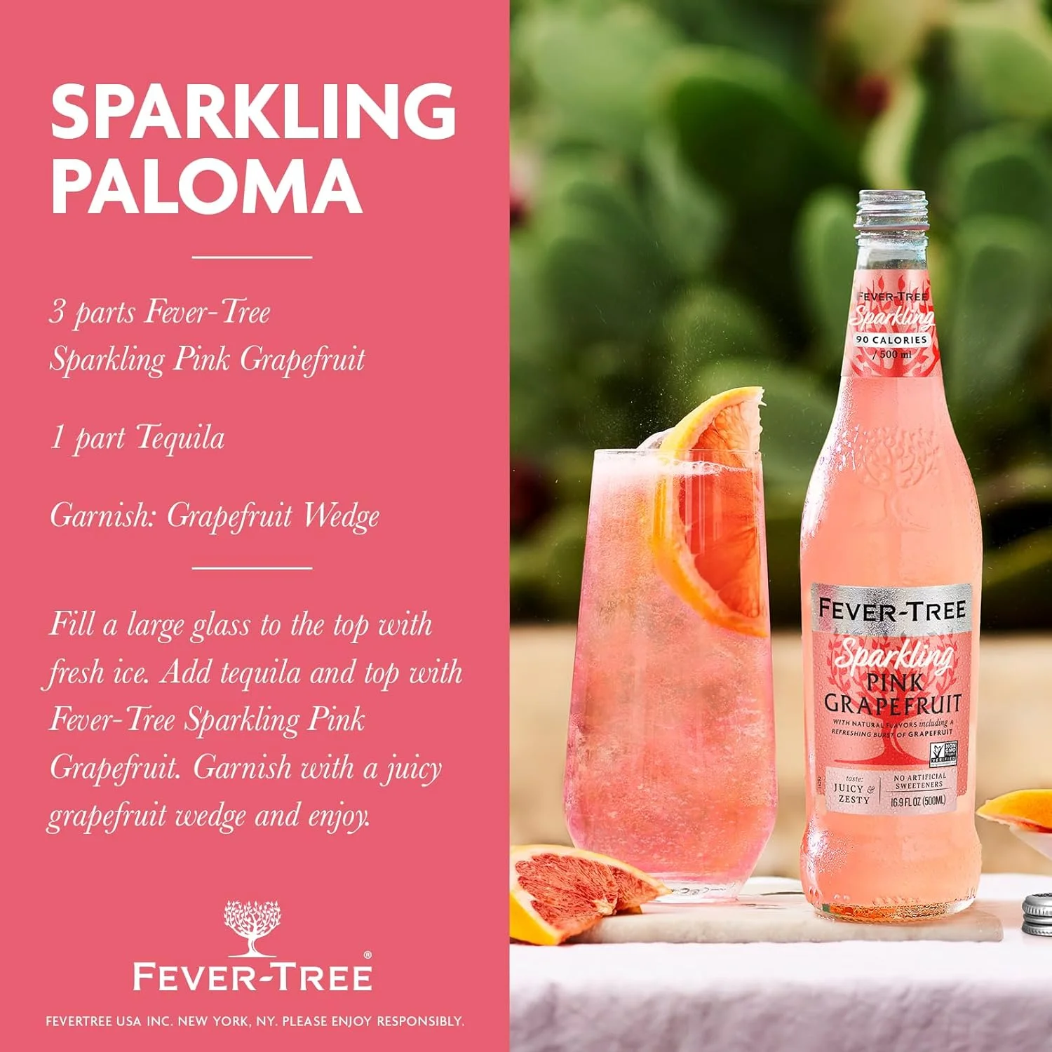 Premium Pack of 8  Sparkling Grapefruit (16.9 Fl Oz Each)