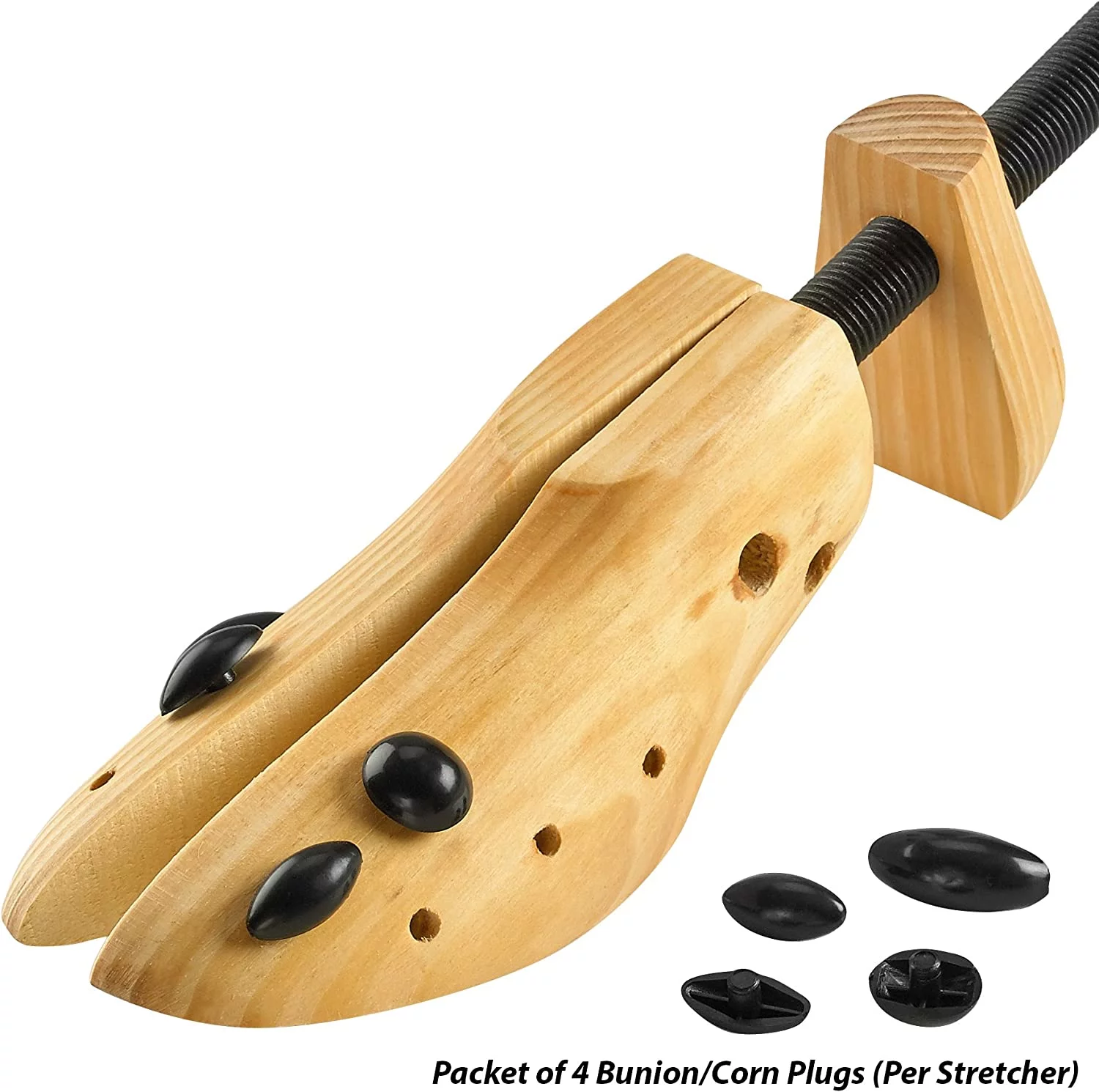 MEDca Professional 2-Way Indoor Outdoor Shoe Stretcher - Wood