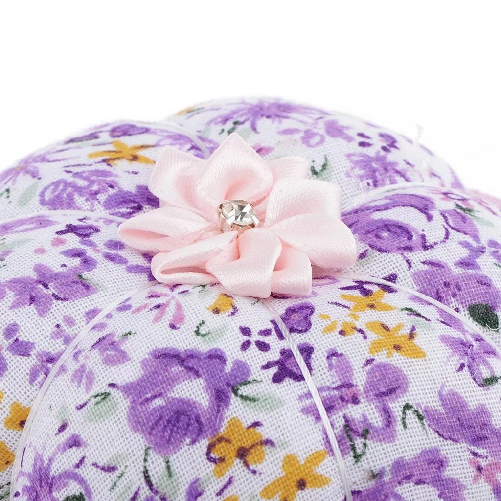 Pumpkin Pin Cushion Pincushion with Iron Case Sewing Supplies ,