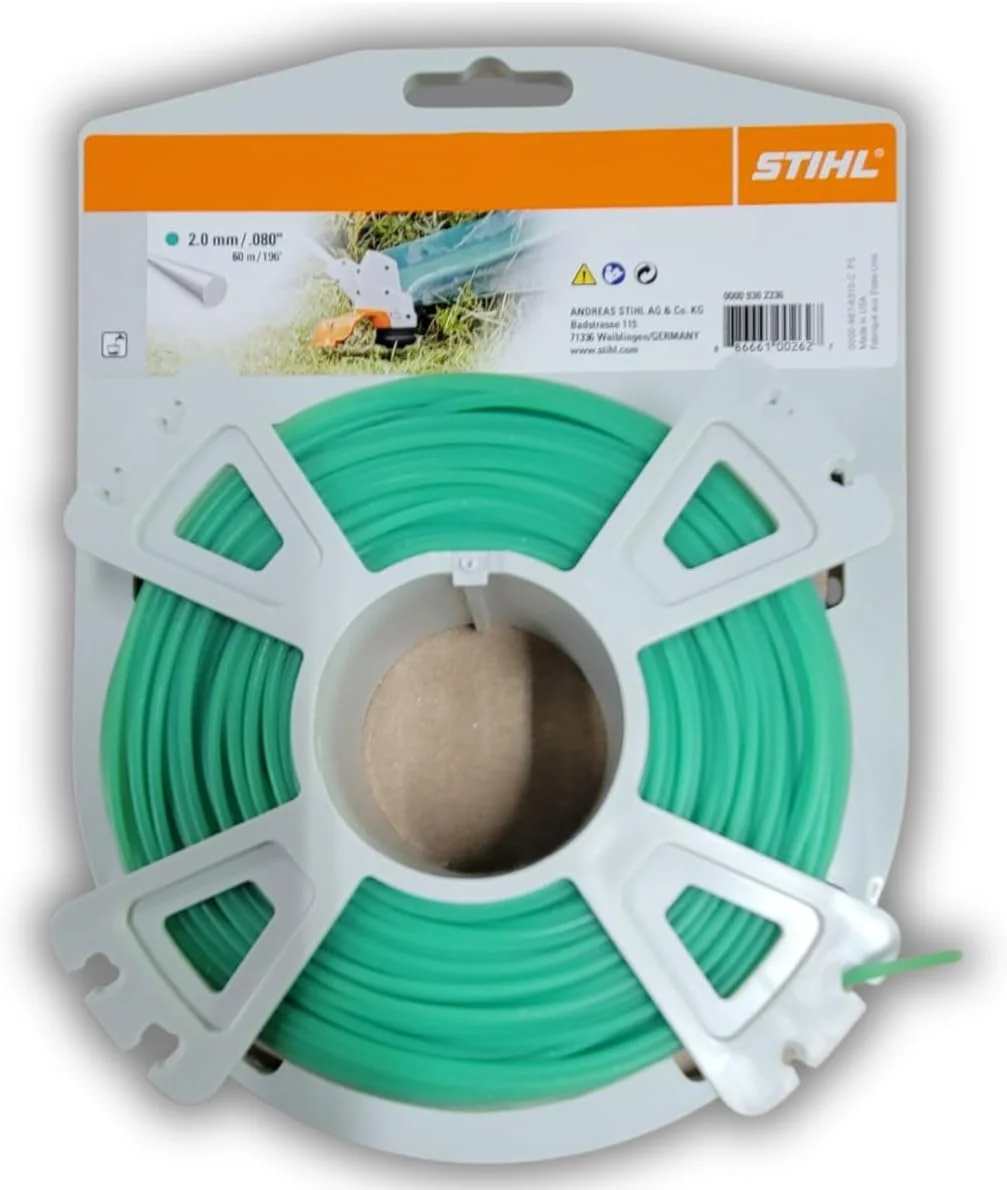 STIHL Trimmer Line 0000 930 2336 - 2.0 MM/.080 IN 62 M/200 FT