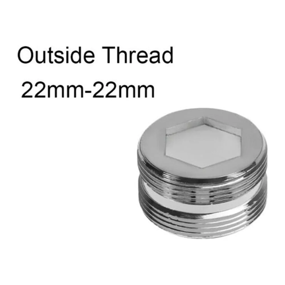 Brass Tap Aerator Connector Outside Thread Kitchen Faucet Water Saving Adaptor