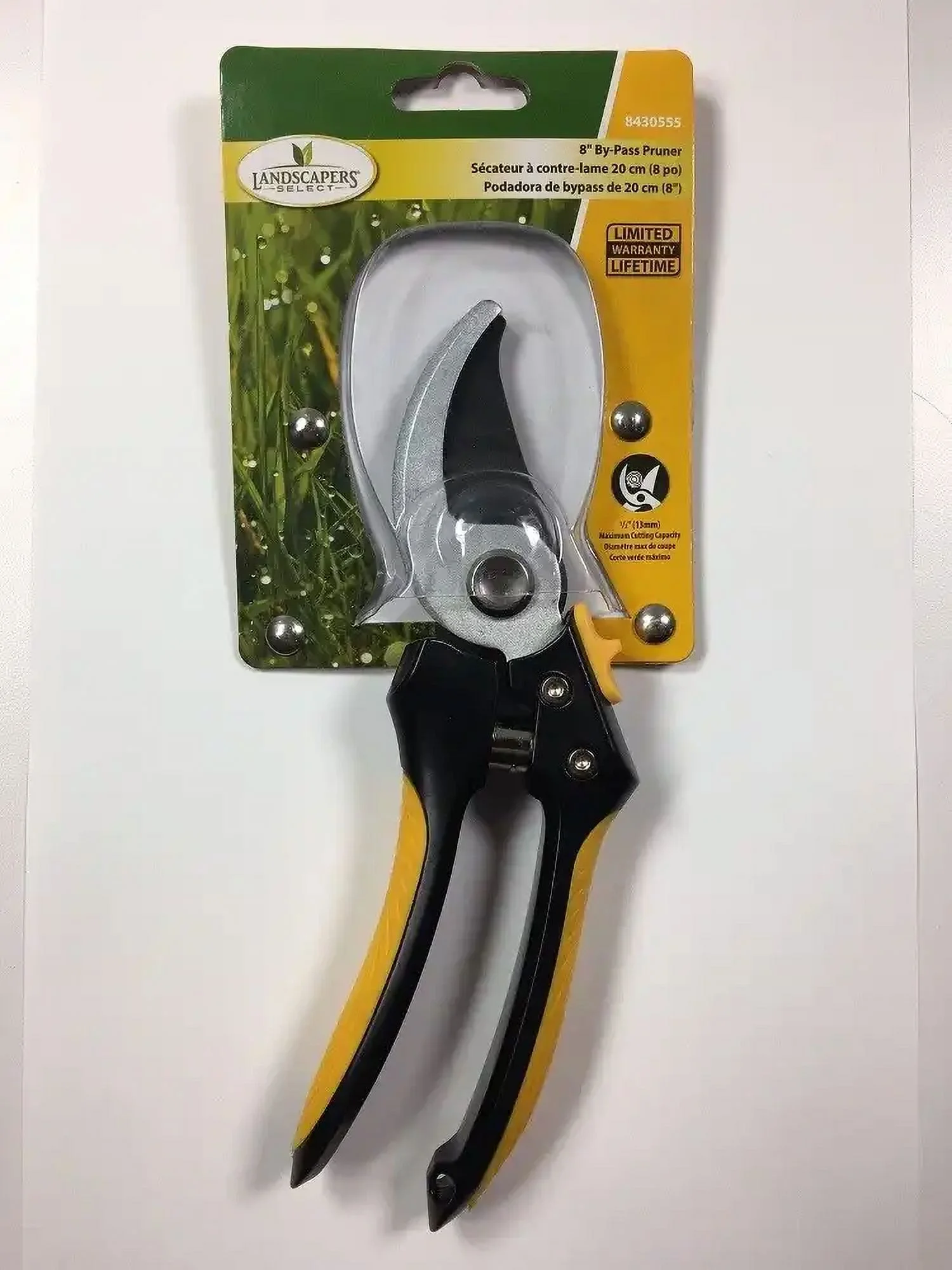 Mintcraft GP1408 Landscapers Select Shears Pruning Bypass 8 Inch Length