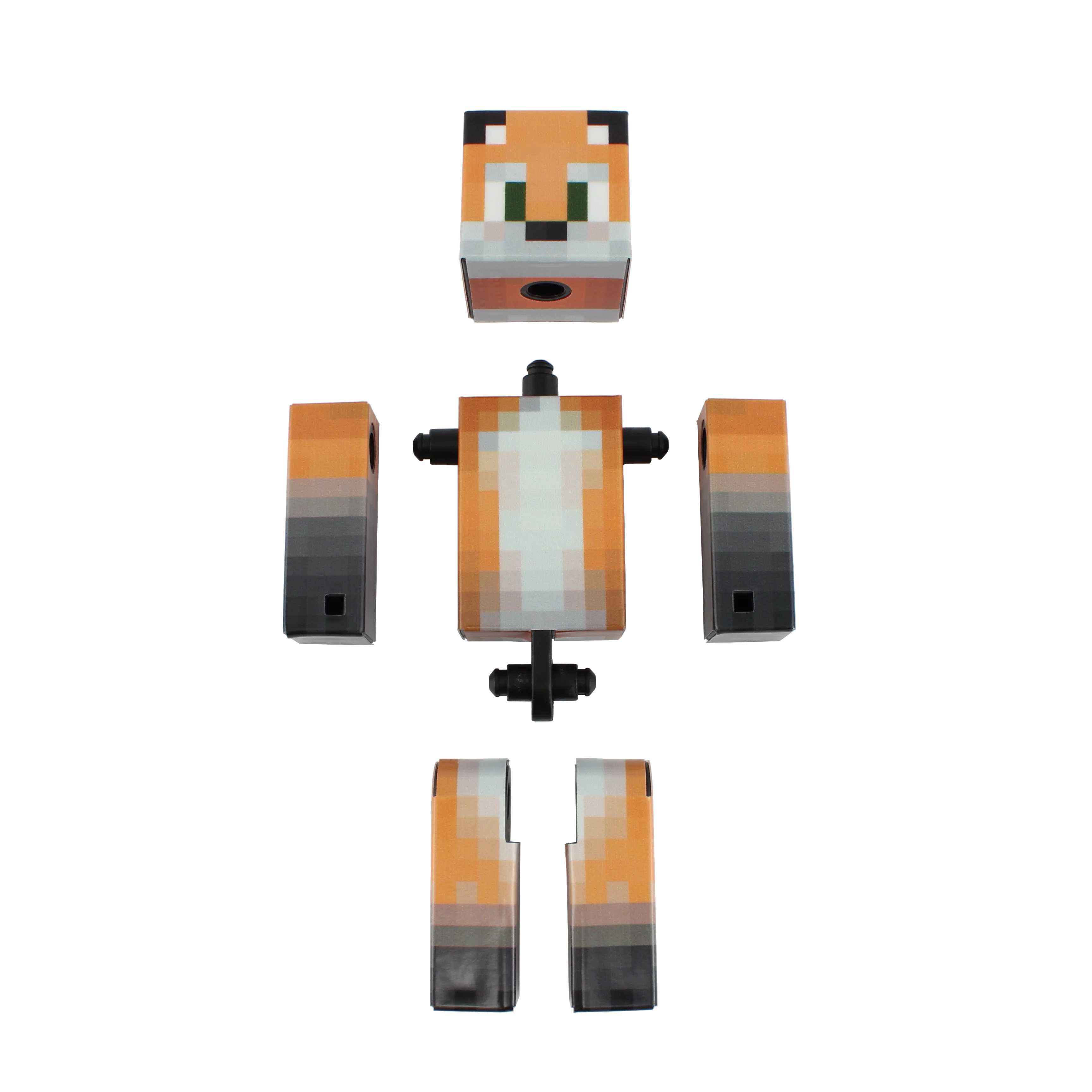 Fox Action Figure Toy, 4 Inch Custom Series Figurines by EnderToys