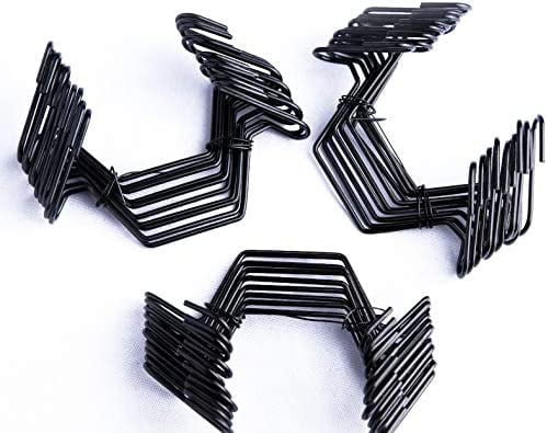 Greenhouse batten tape spring lock channel hook, greenhouse spring lock wire channel hook, made of galvanized steel, 20 pieces per package