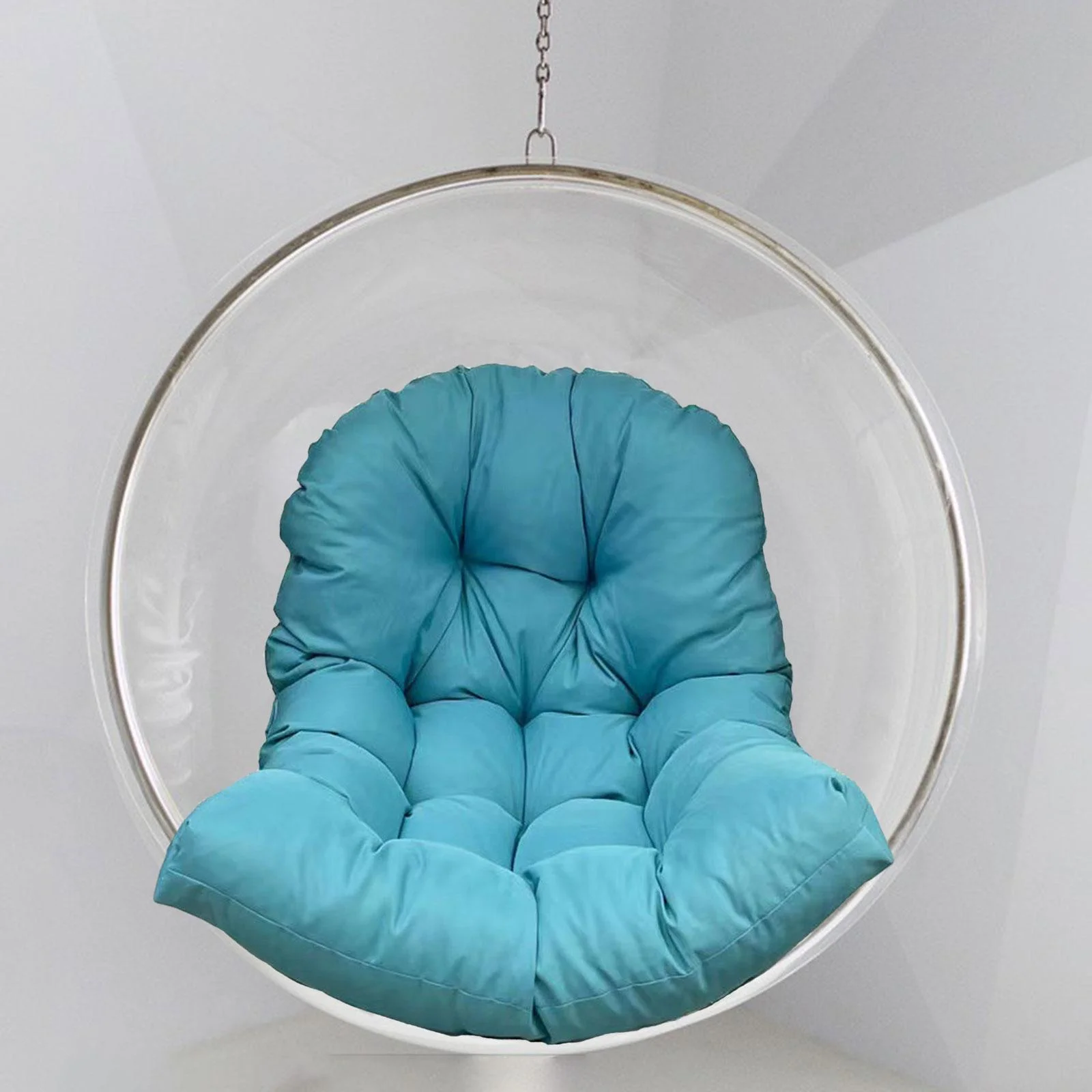 kesoto Hanging Chair Cushion Garden Chair Mat Replacement Soft Lightweight Swinging Chair Pad Chair Seat Cushion for Household Decor Blue