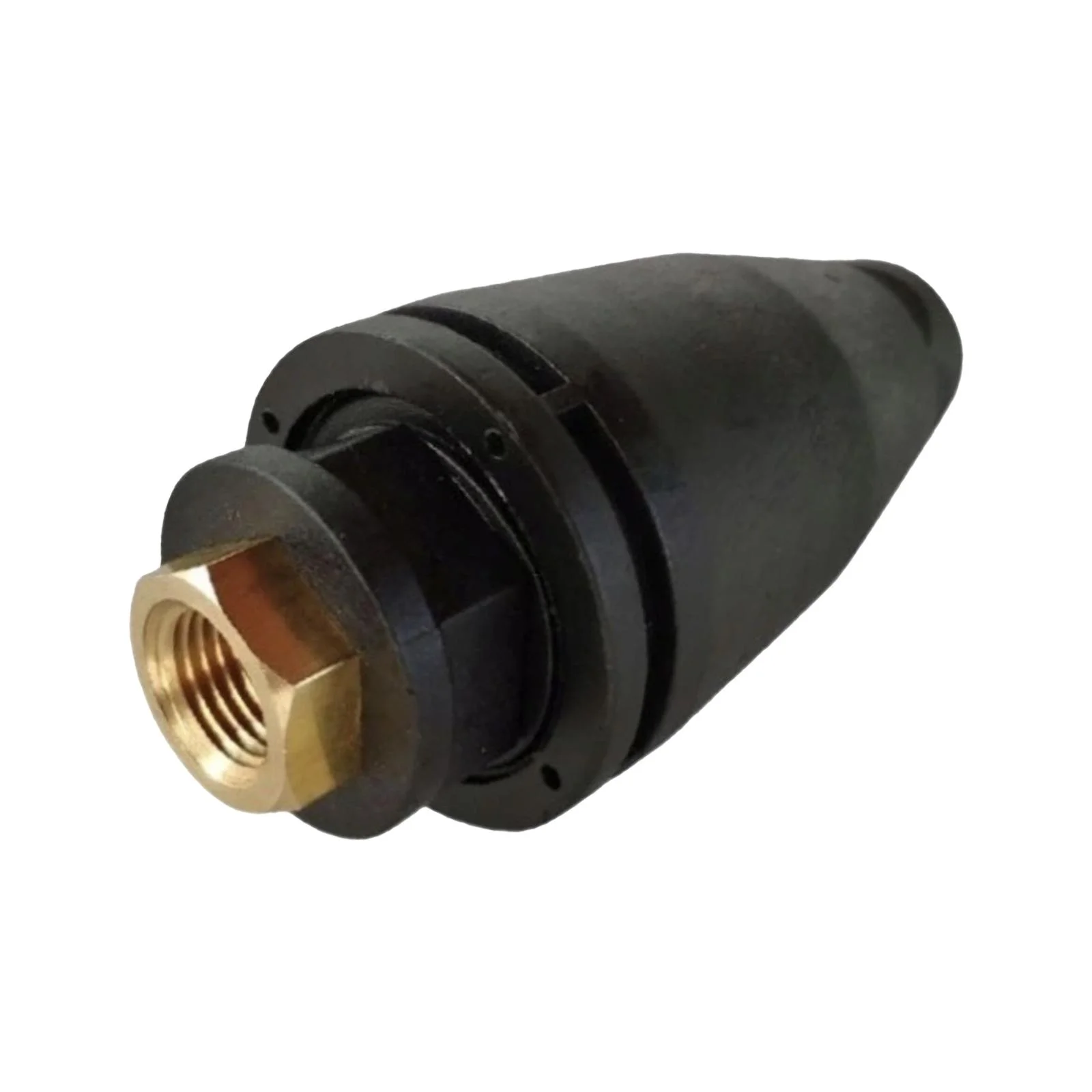 Gazechimp Rotary Nozzle Rotary Nozzle 1/4 inch Rotating Nozzle Rotating 84.8mm Threaded