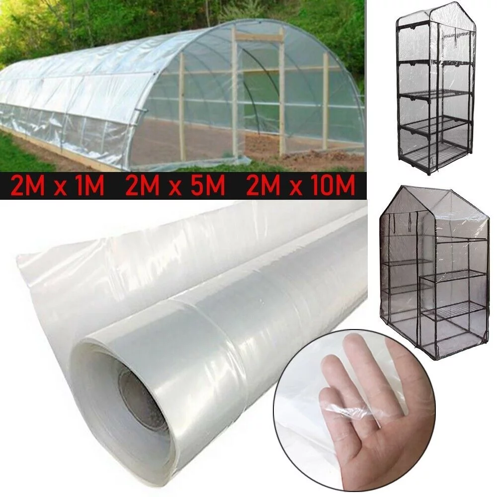 PVC-Greenhouse Film Replacement Clear Plastic Sheeting Roll-Polythene Cover AU