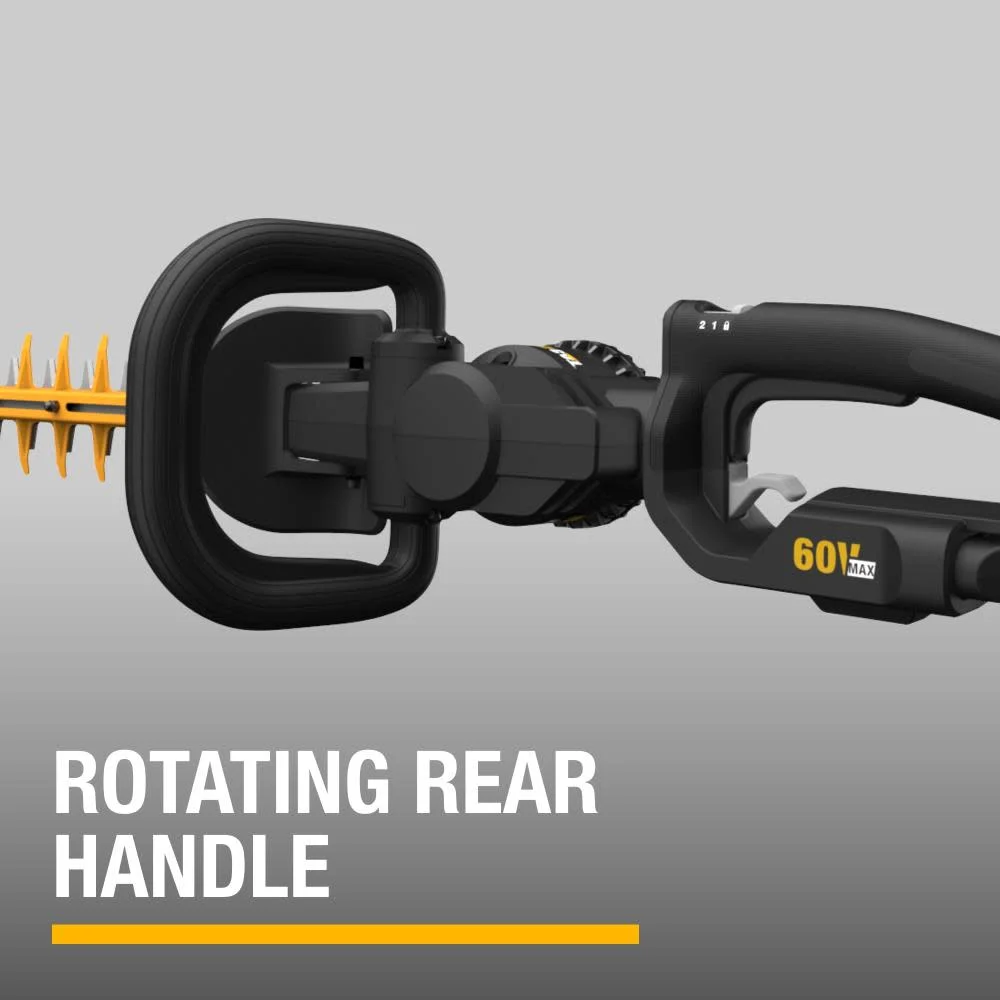 Cat 60V 25In Brushless 2-Speed Backpack Hedge Trimmer Kit