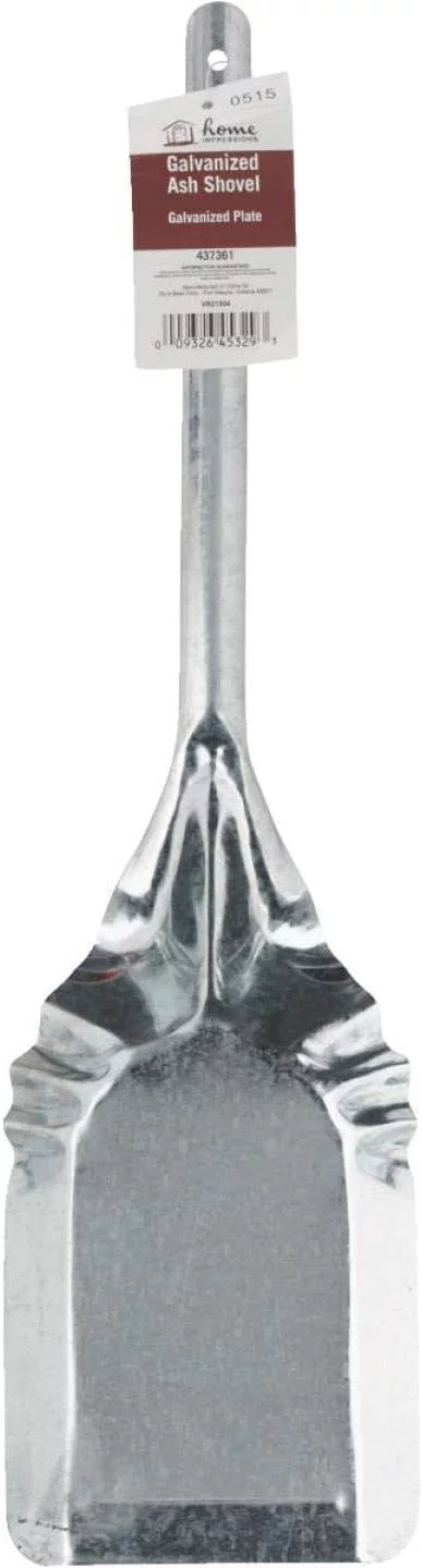 Home Impressions 17-3/4 In. L. 26 Ga. Steel 5 In. Scoop Ash Shovel AS-1002