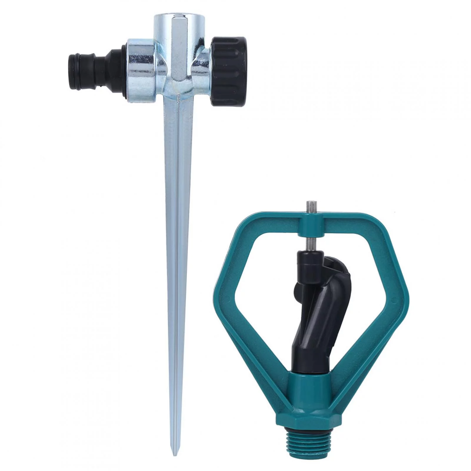 Viccilley Sprinkler Irrigation Nozzles - 360 Degrees Rotating Lawn Sprinkler Garden Farm Irrigation Nozzles Agriculture Tool