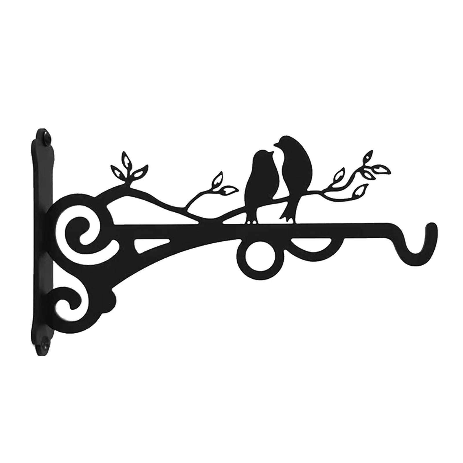 LLQkigsxse Small Flower for Indoor Multipurpose Hanging Brackets Outdoor Indoor Heavy Duty Solid Steel Hangers Wall Mounted Hooks For Garden Flower Light Bird Feeder Graduation Gift