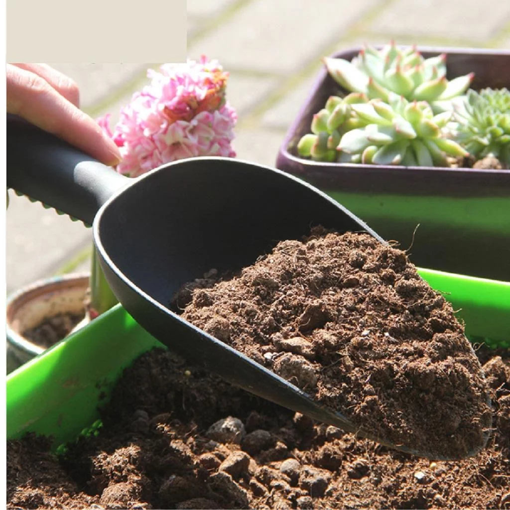 Balcony Vegetable Planting And Flower Planting Tool Small Shovel Thickened Dark Green