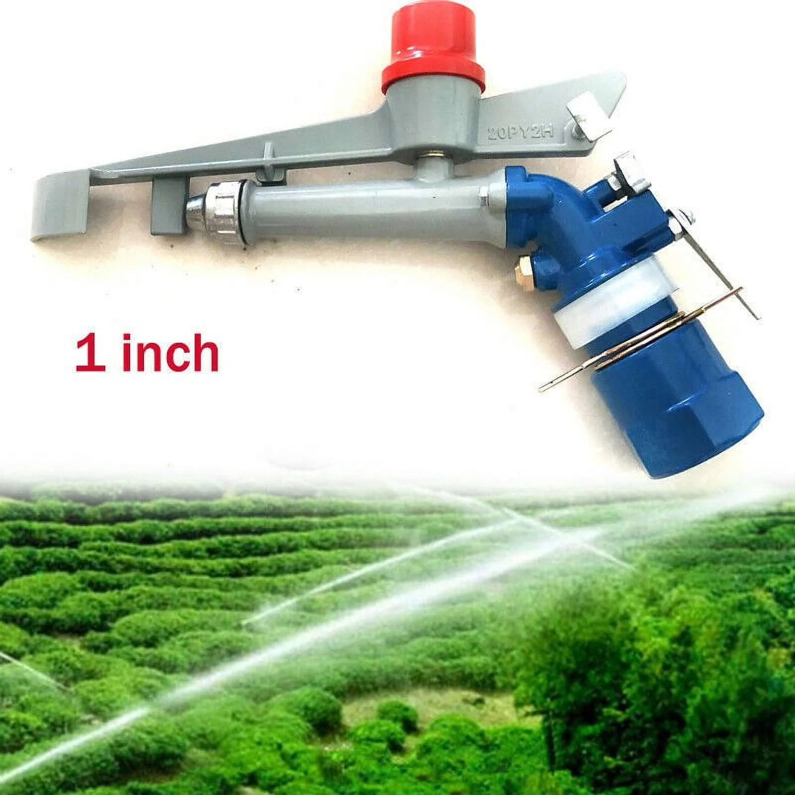 1inch 360Adjustable Irrigation Spray Device Sprinkler Large Area Watering Tool