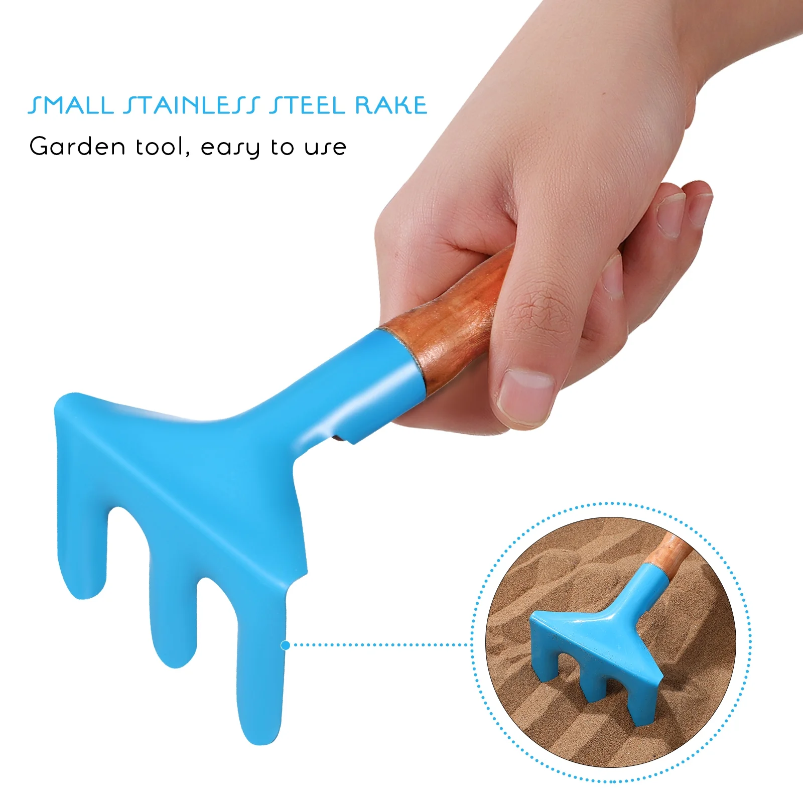 Shovel Trowel Rake Garden Tools Small Gardening Kit Terrarium Scoop Tiny Soil Mini Child