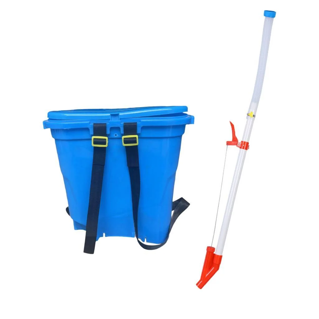 oshhnii 25L Fertilizing Tool Agricultural Backpack Manual Spreader Single Hole