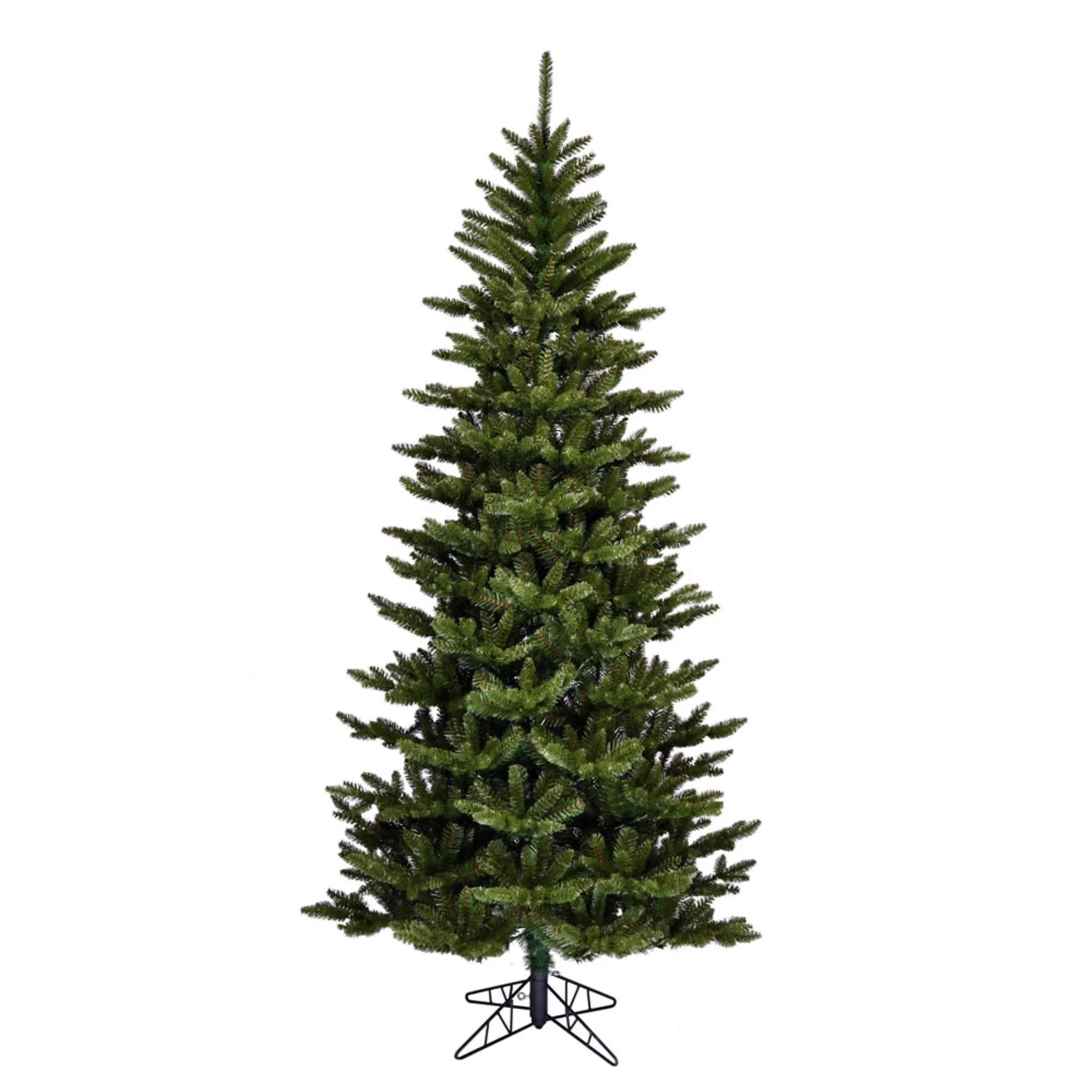 Vickerman  10 ft. x 59 in. Natural Fraser Fir Artificial Christmas Tree with Slim 3102 PVC Tips