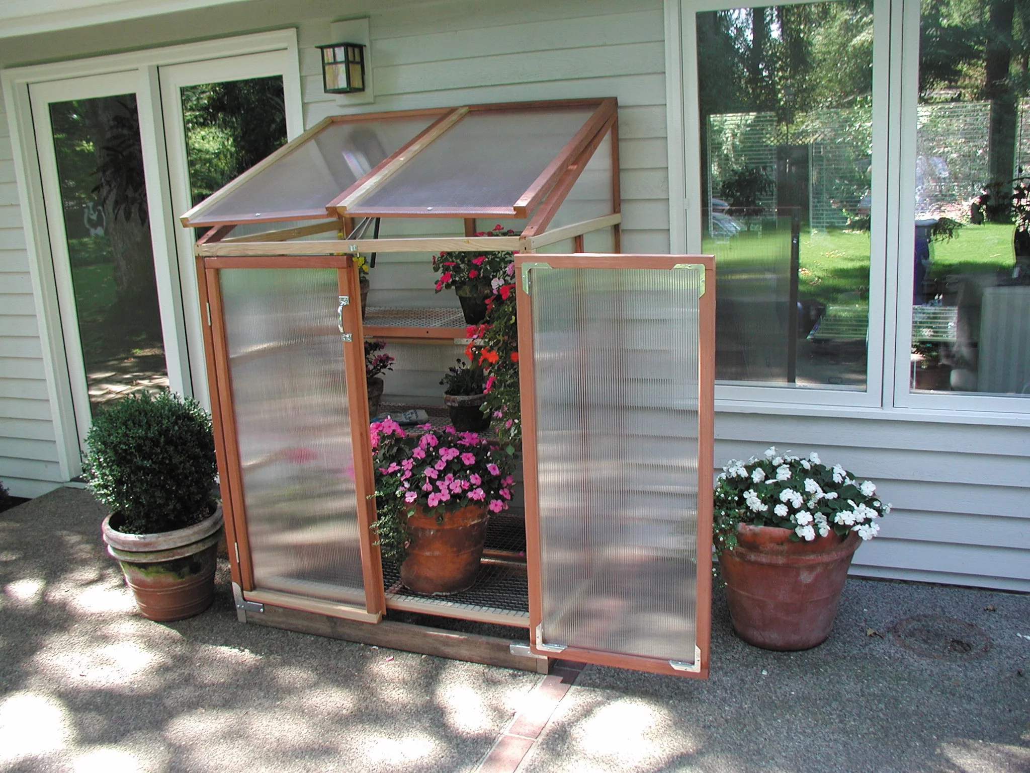 Northern Tool and Equipment 24874 Sunshine Patio GardenHouse - 4 ft. x 3 ft.  D x 5 ft.  8 inch, Model No.  GKP-PGH