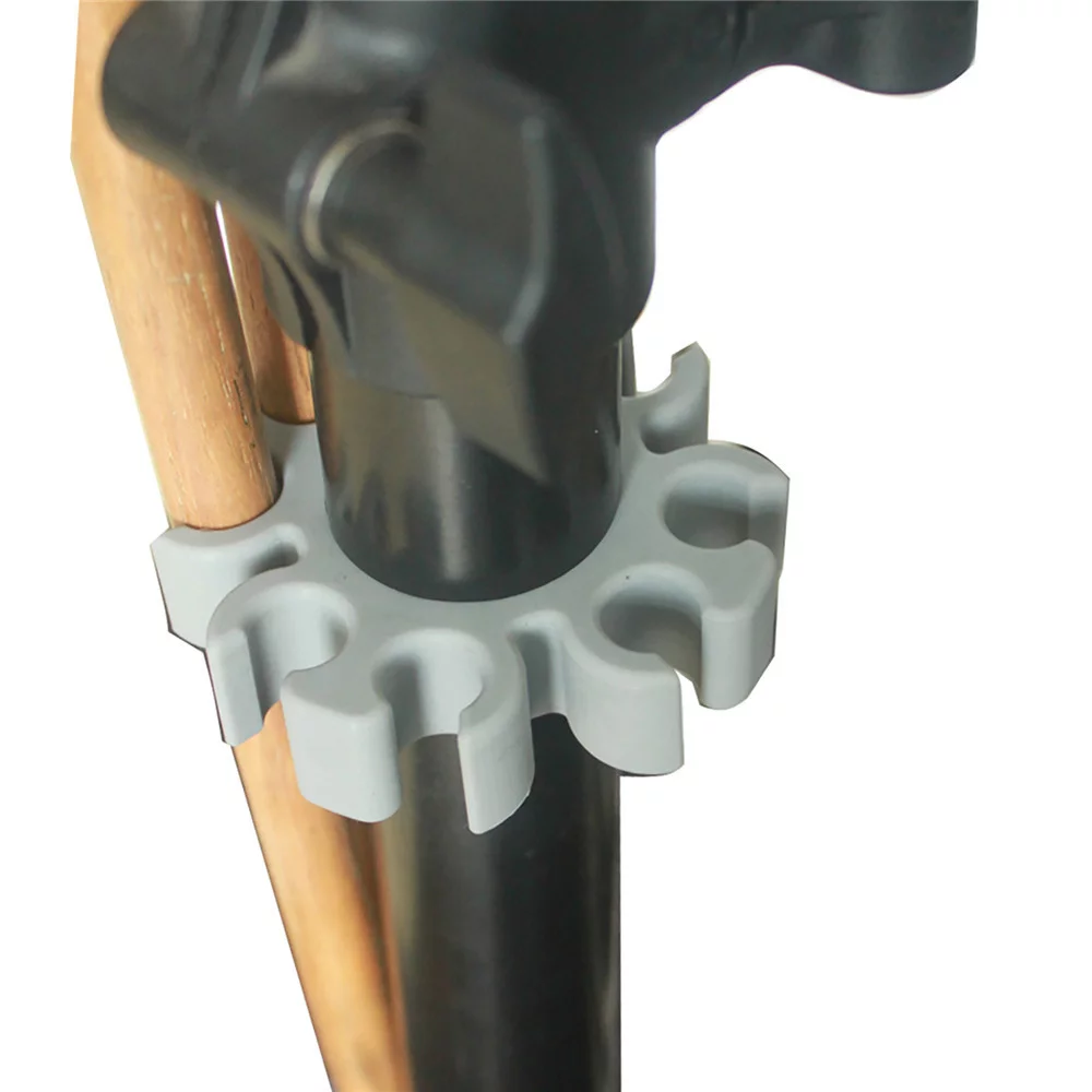 moobody Convenient Drumstick Grabber Slip Rubber Drum Rod Holds up to 4 Pairs Brush Holder Included