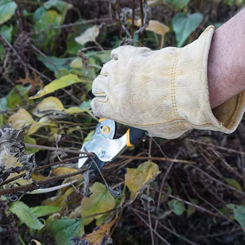 193  Steel Blade Anvil Pruner, Non-Stick Rust-Resistant Coating Blade